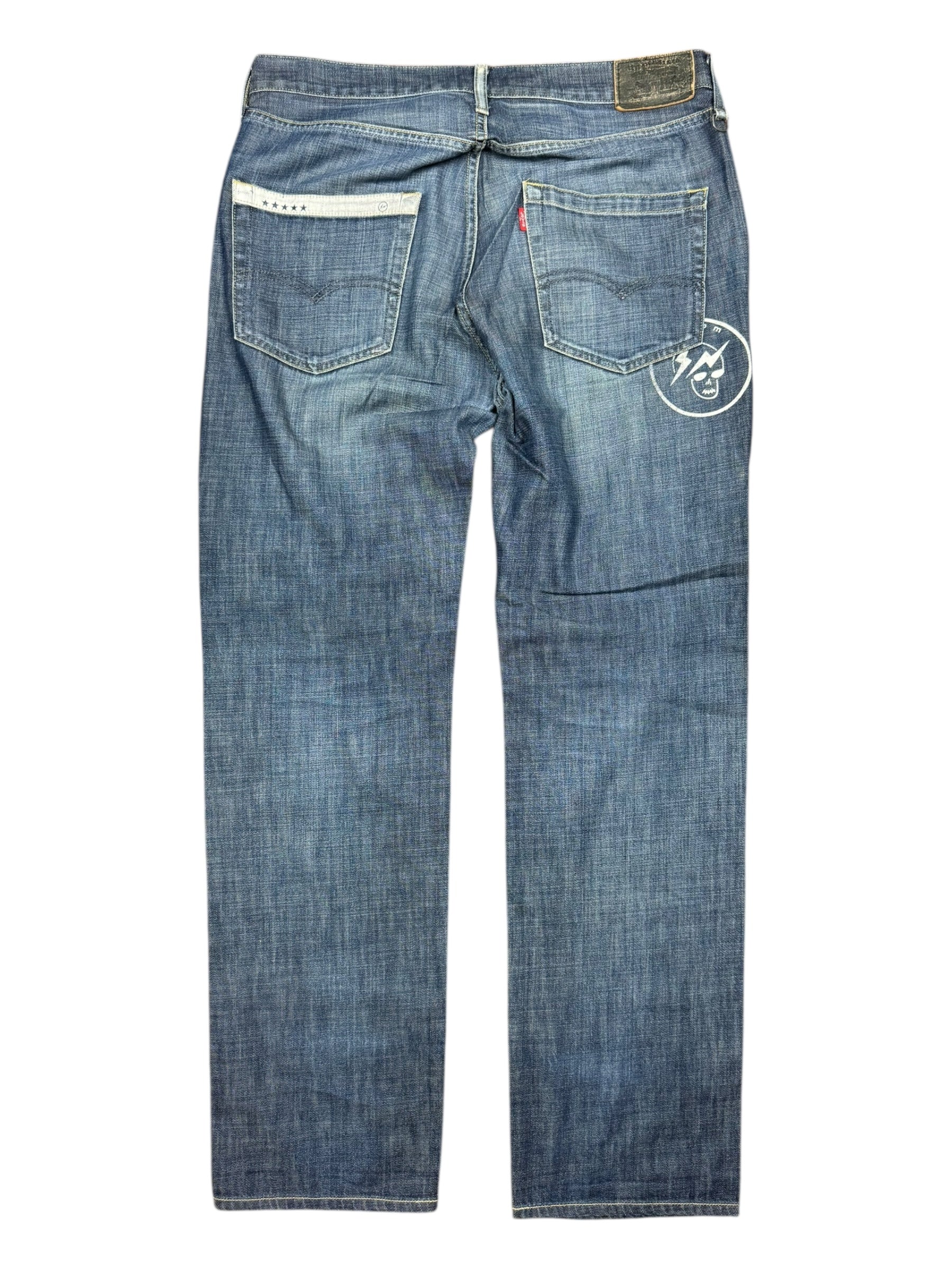 Fragment Design x Levis Side Zipper Denim Jeans Size 34 / 36