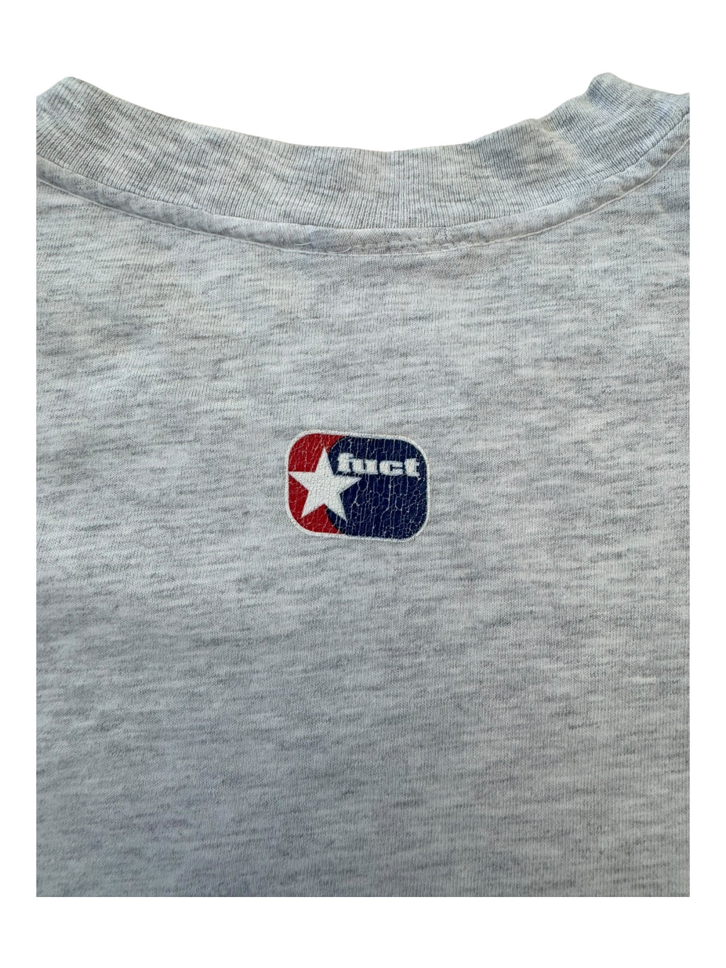 Fuct 90s Grey Kickflip Shirt Champion Size Medium