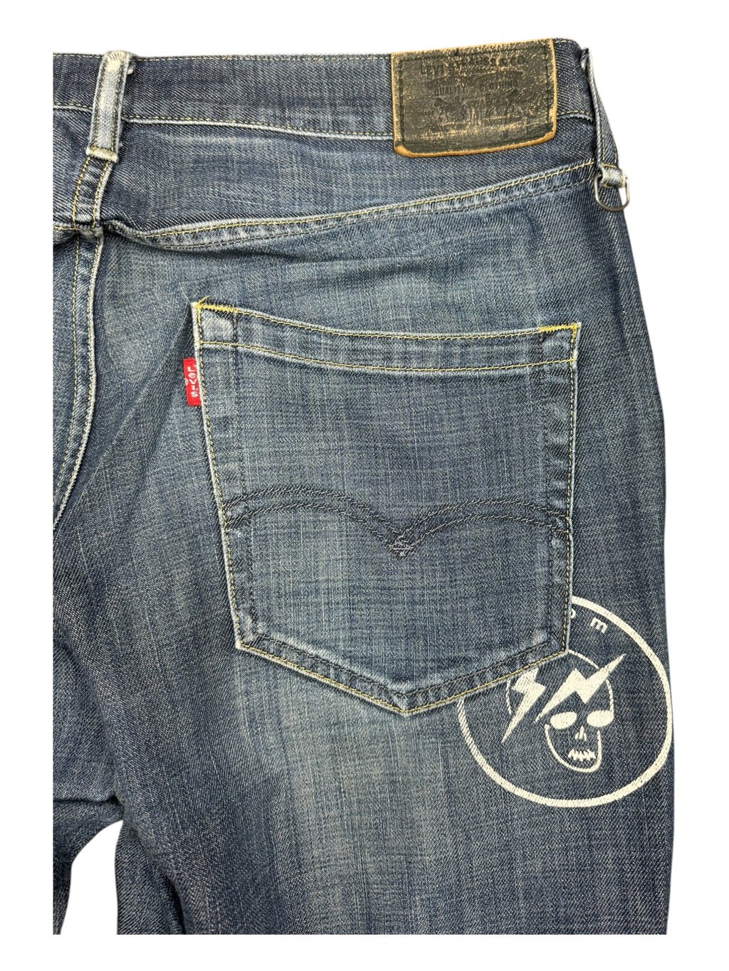 Fragment Design x Levis Side Zipper Denim Jeans Size 34 / 36
