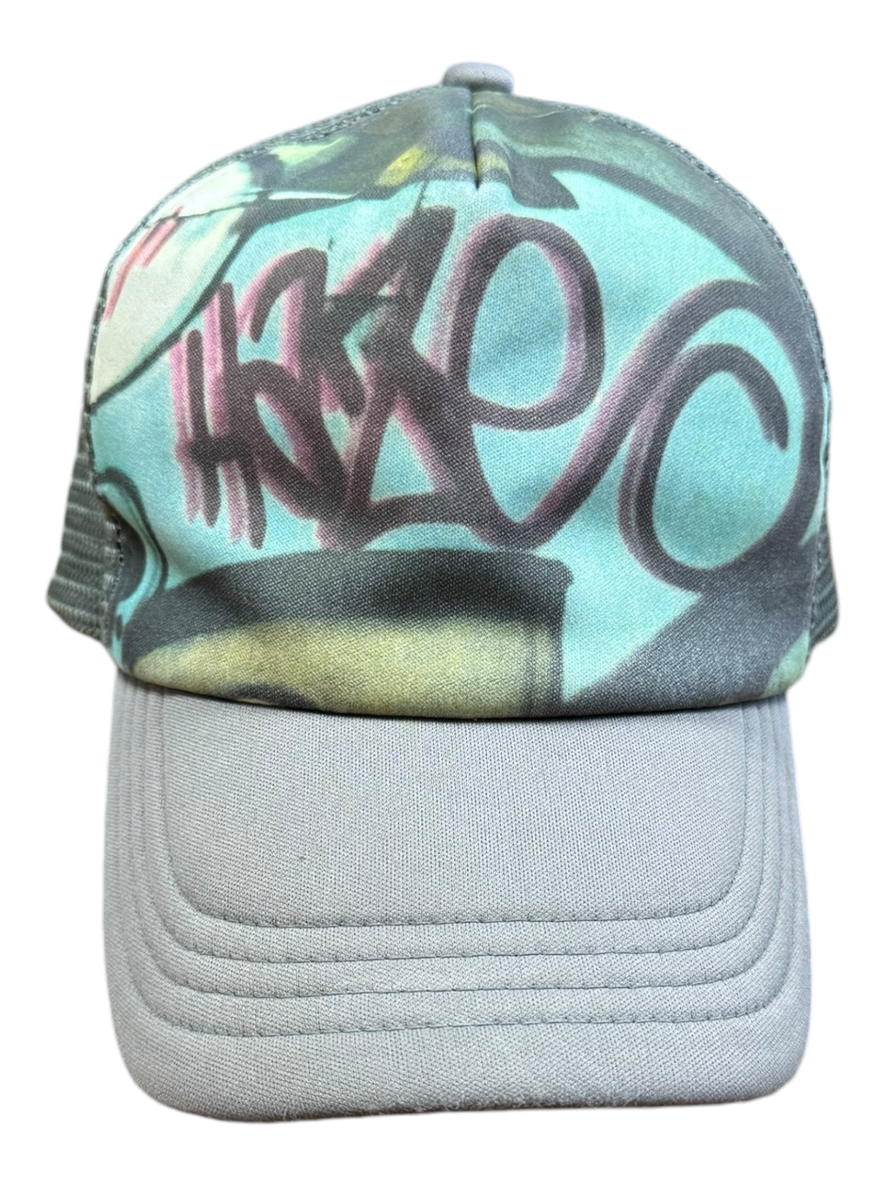 Haze 90s OG Logo Slate Green / Grey Snapback