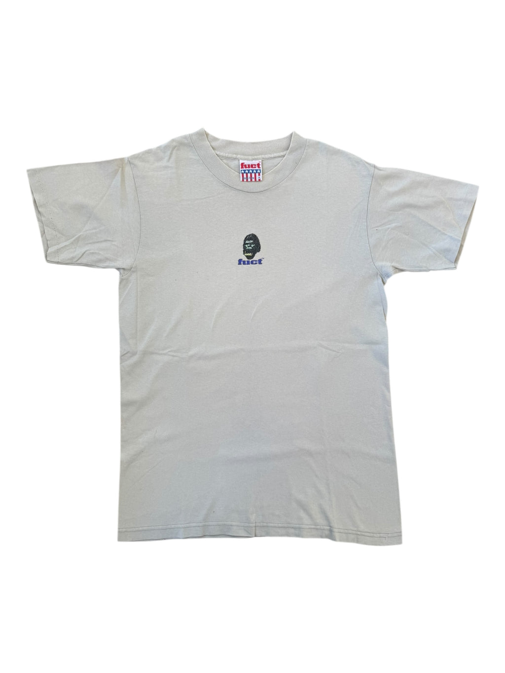 Fuct 90s Beige Small Gorilla Chest Logo Size Medium