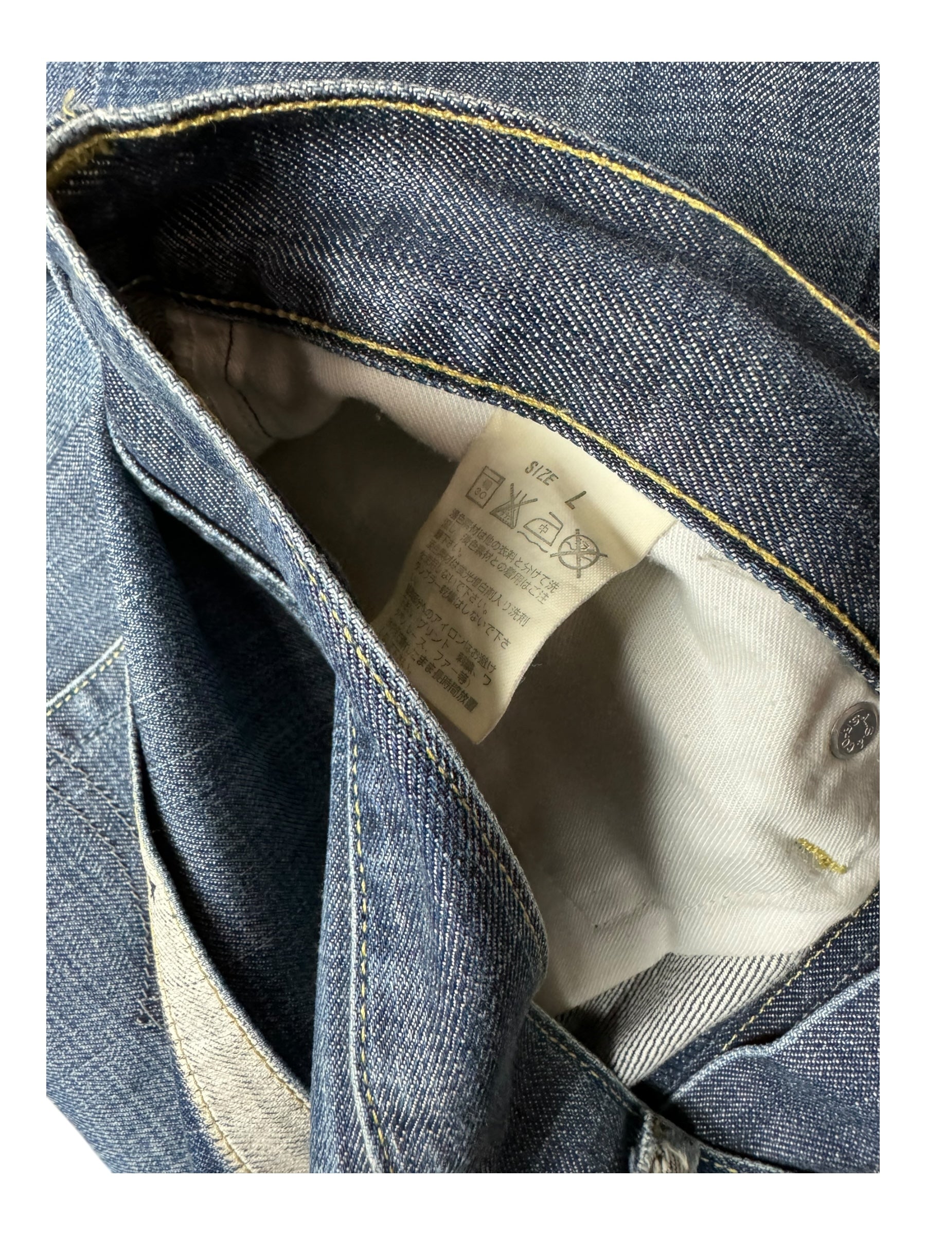 Fragment Design x Levis Side Zipper Denim Jeans Size 34 / 36