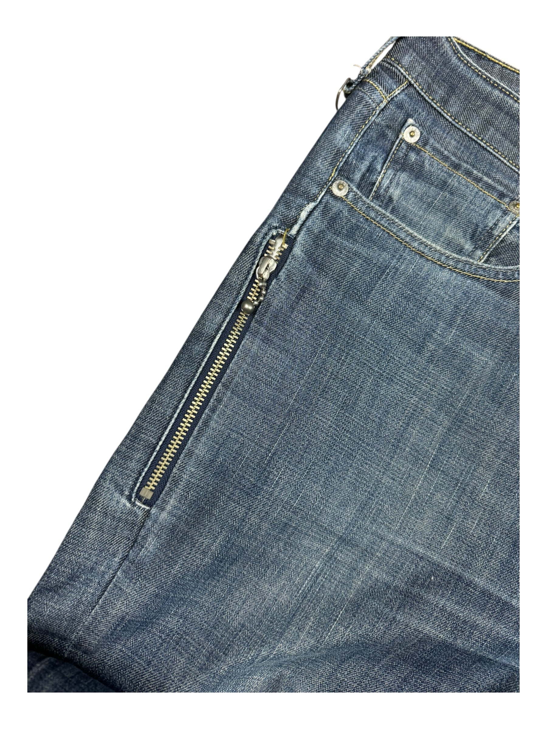 Fragment Design x Levis Side Zipper Denim Jeans Size 34 / 36