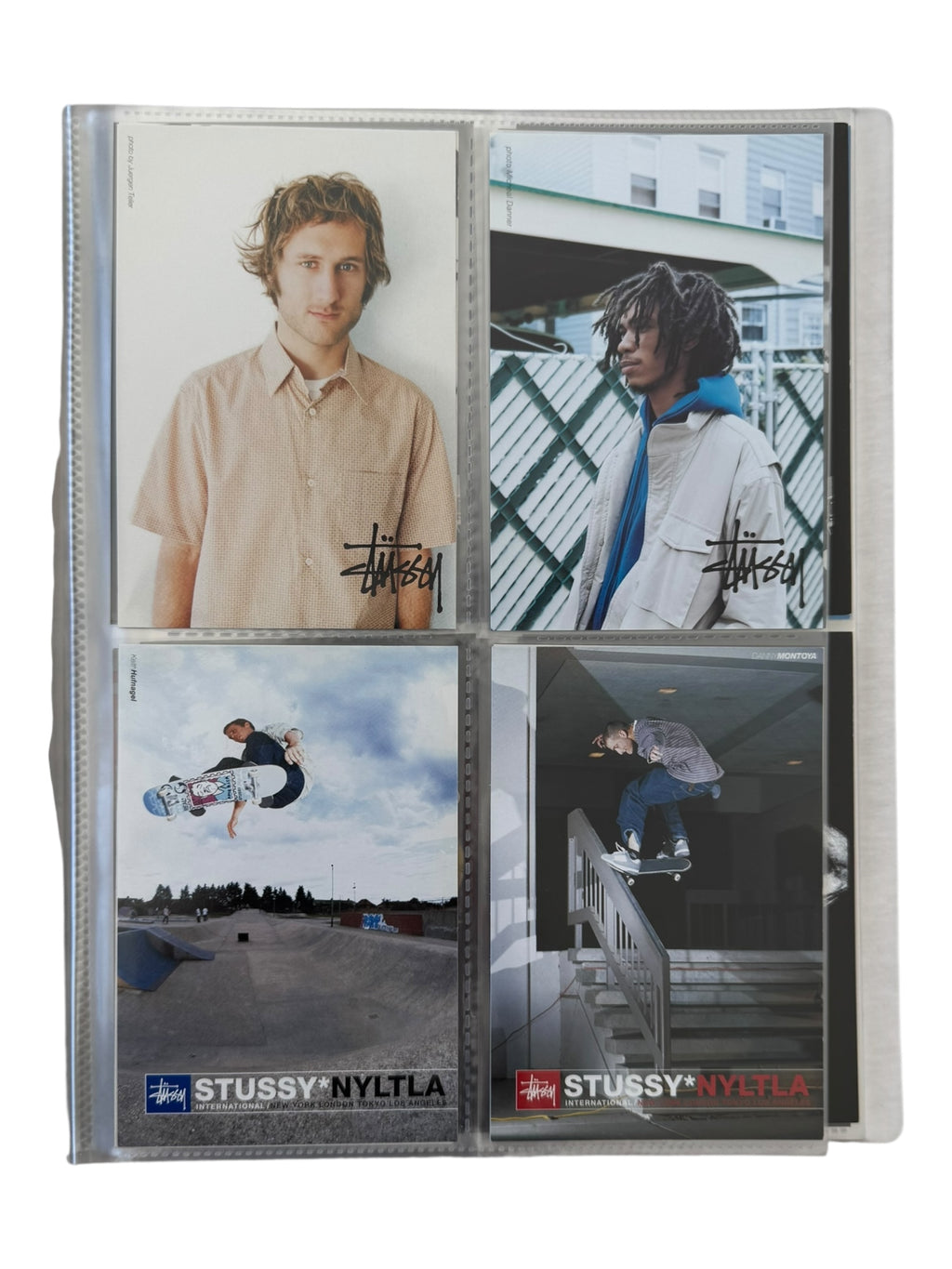 Stussy 90s-00s Postcard Collection & Binder (80+ Postcards)
