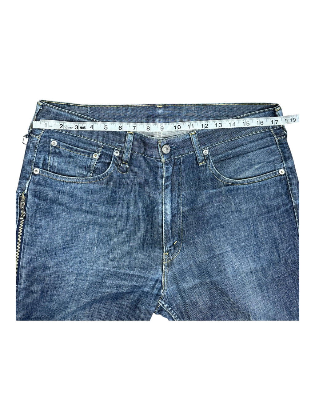 Fragment Design x Levis Side Zipper Denim Jeans Size 34 / 36