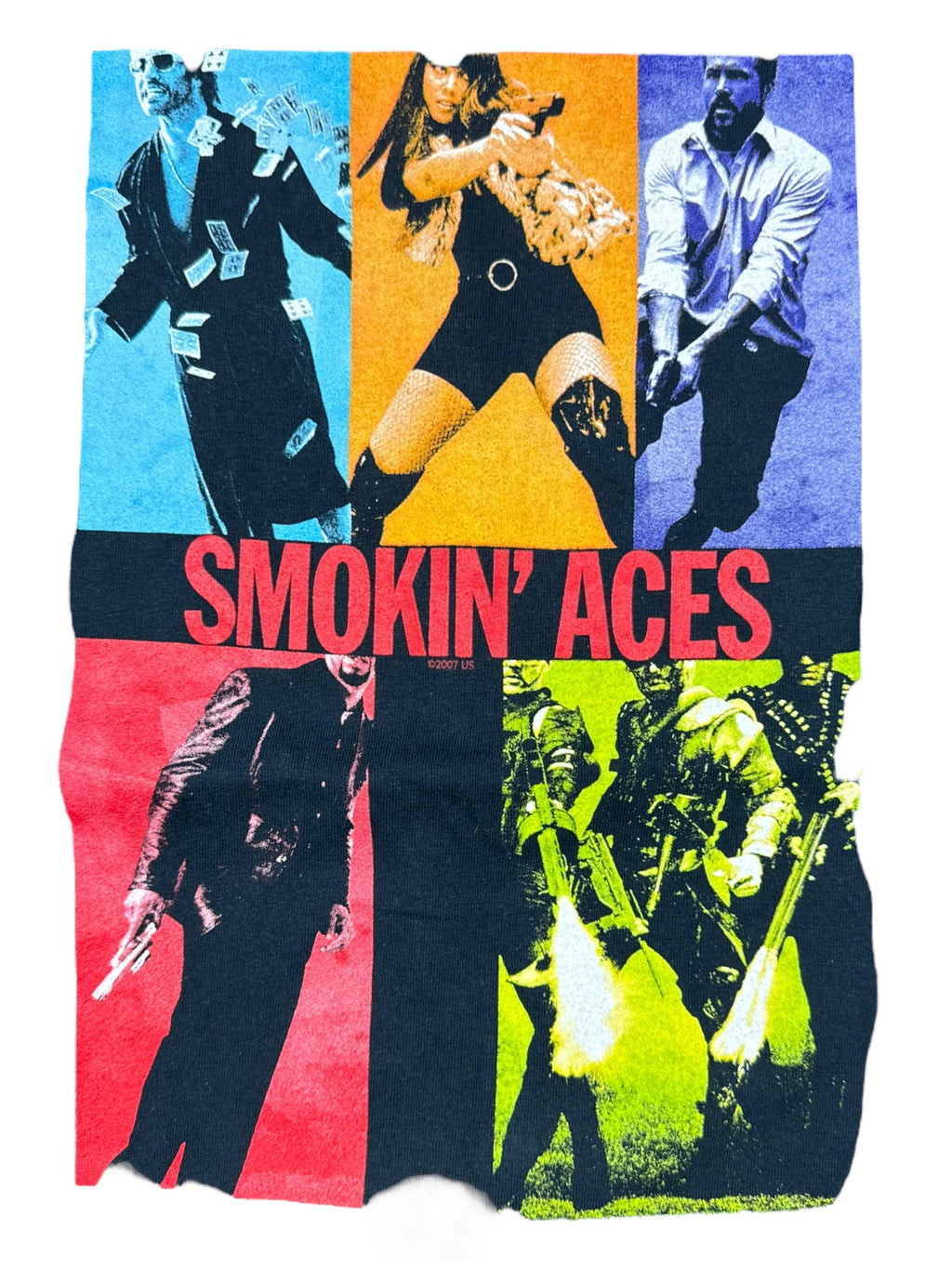 Smokin Aces 2007 Movie Promo Graphic Shirt Size L
