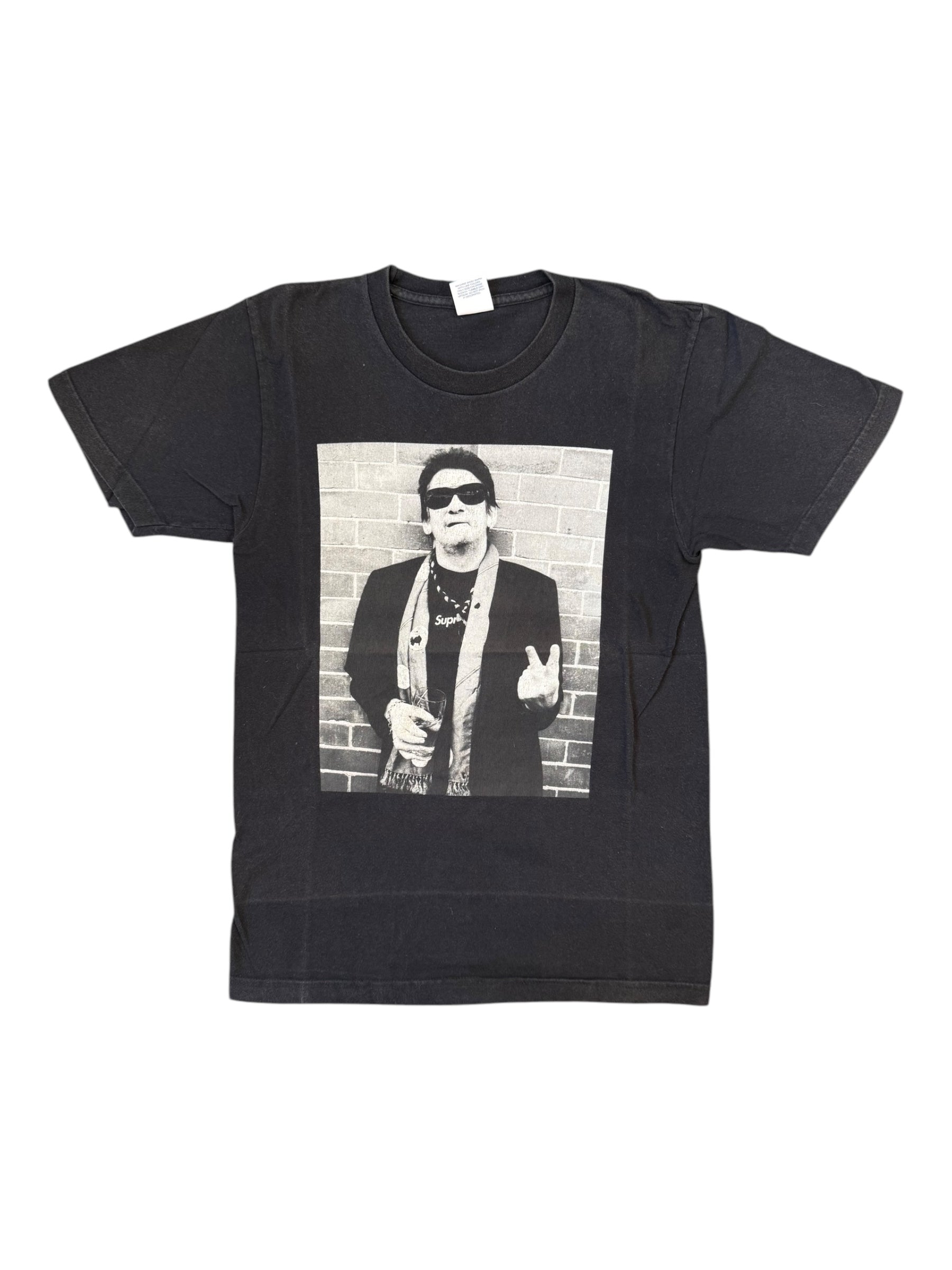 Supreme x Shane McGowan 2013 Photo Tee Black Size Small