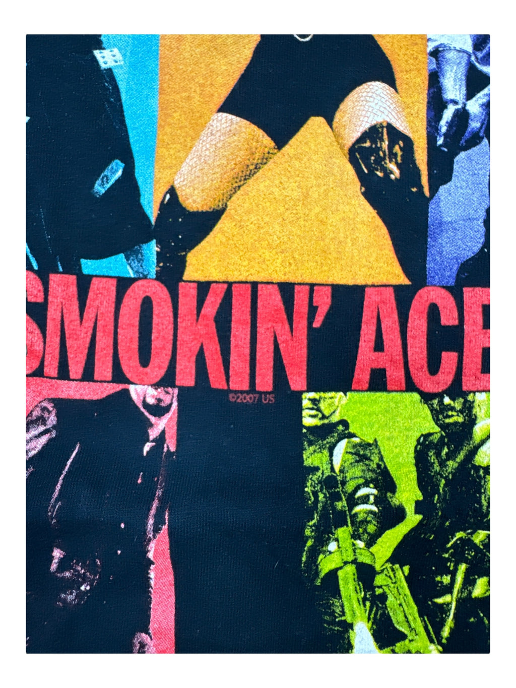 Smokin Aces 2007 Movie Promo Graphic Shirt Size L