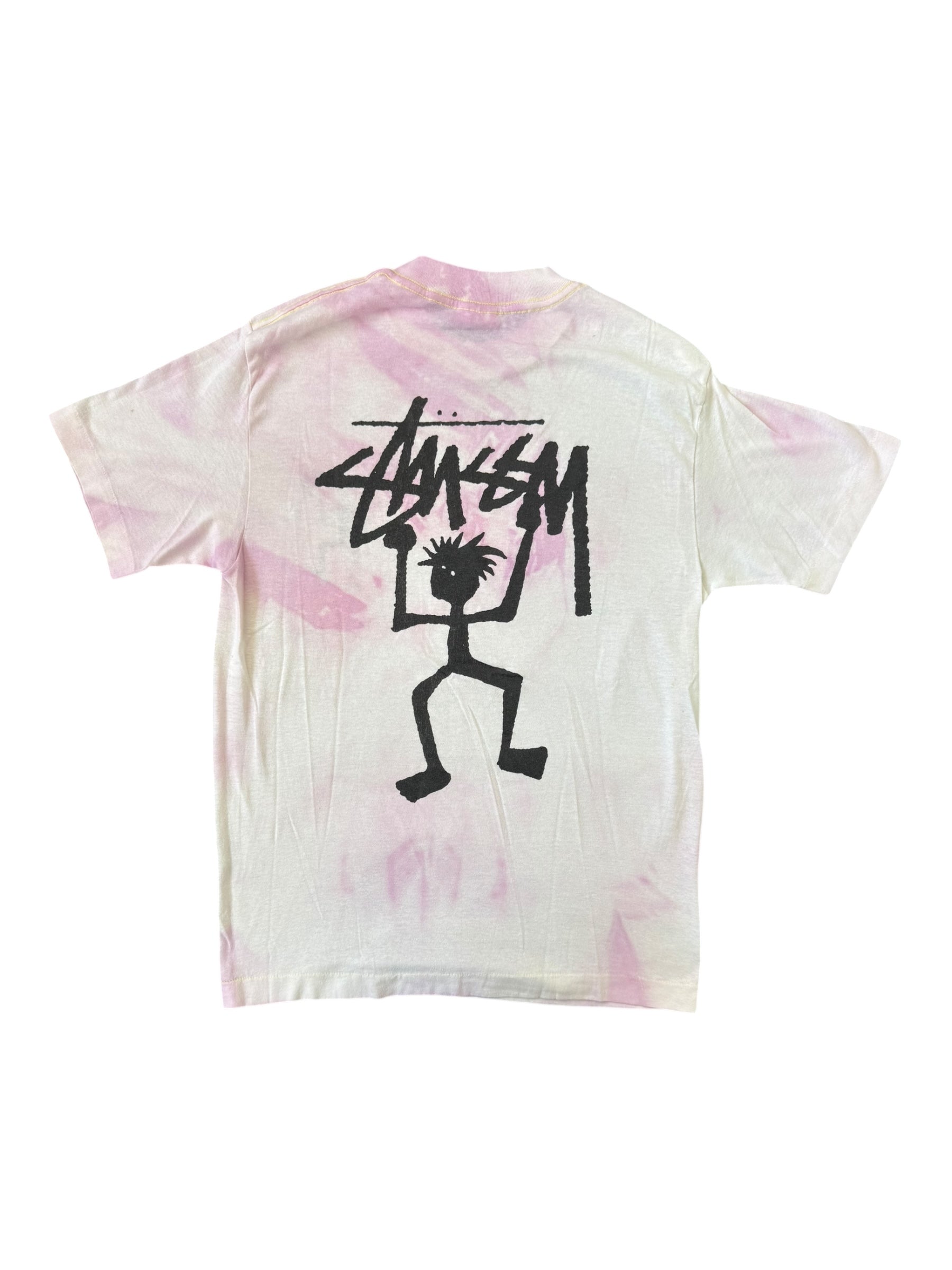 Stussy 90s Tie Dye Hangman Shirt Size Large