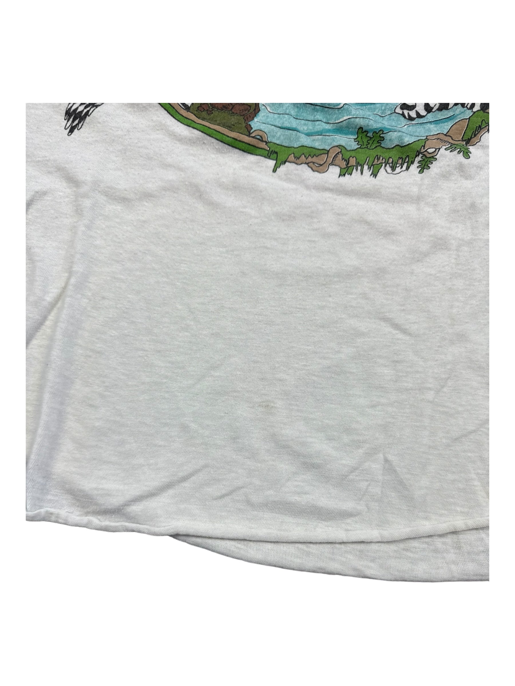 80s Zebra “Tour 1983” Baseball Jersey M/L