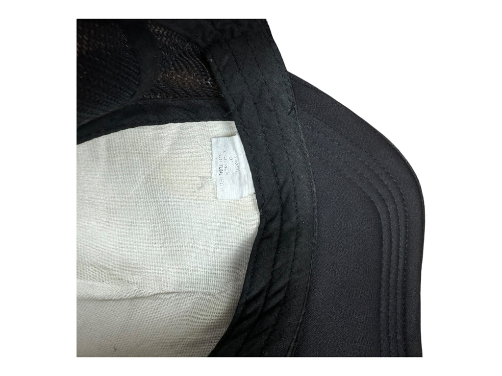 Haze 90s Hazenics Technics Logo Black White Snapback