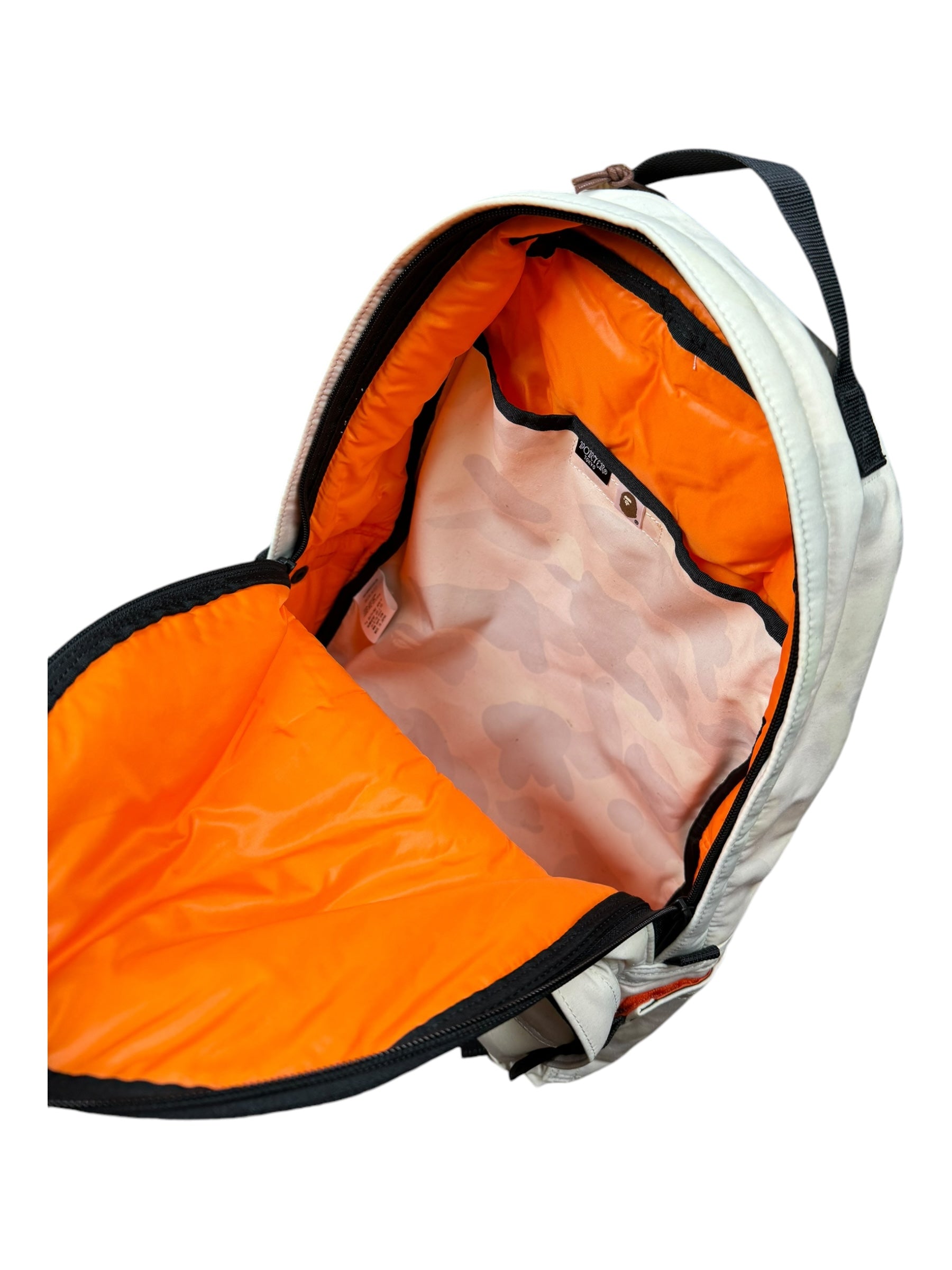 Bape 00s Bape x Porter White Backpack Camo