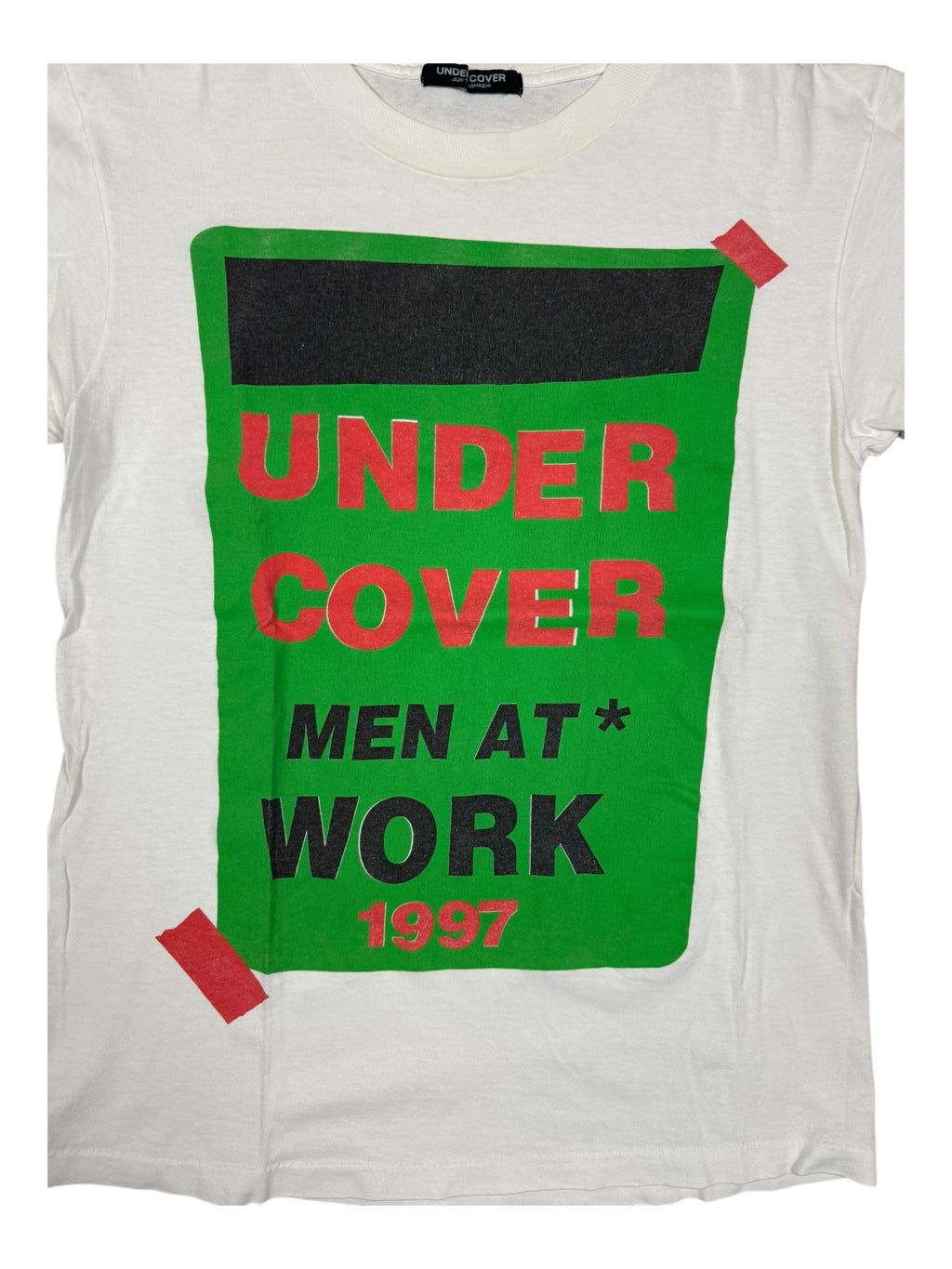 Undercover 90s Men at Work White T-Shirt Size Medium