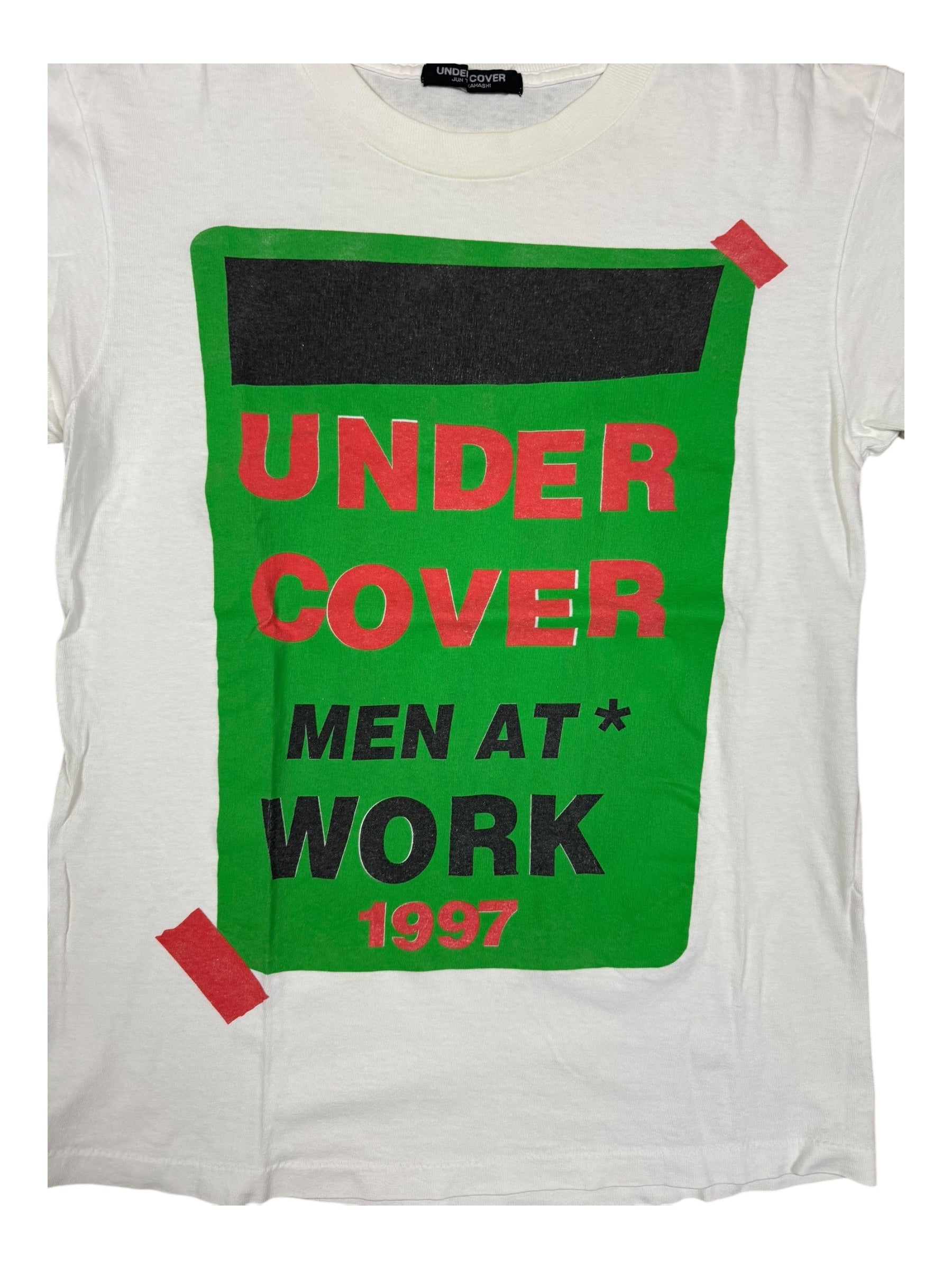 Undercover 90s Men at Work White T-Shirt Size Medium