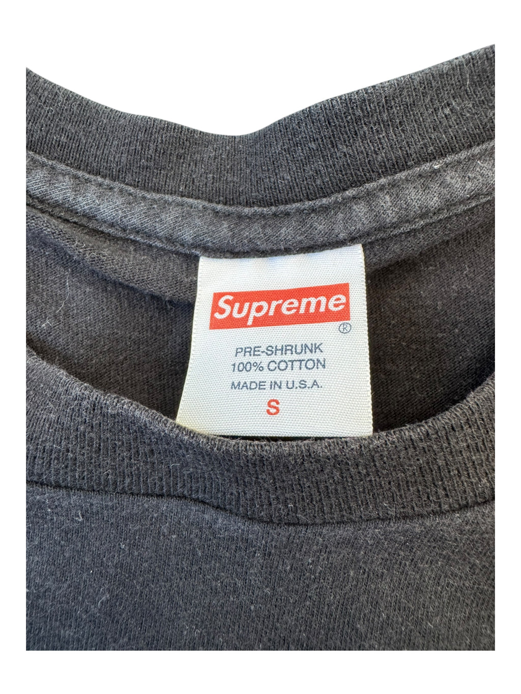 Supreme x Shane McGowan 2013 Photo Tee Black Size Small