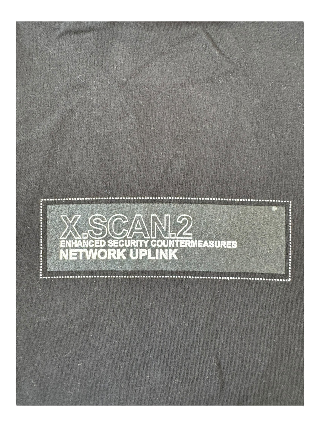 Futura 90s Black Crewneck With Ski Mask Attached Deadstock Size Large