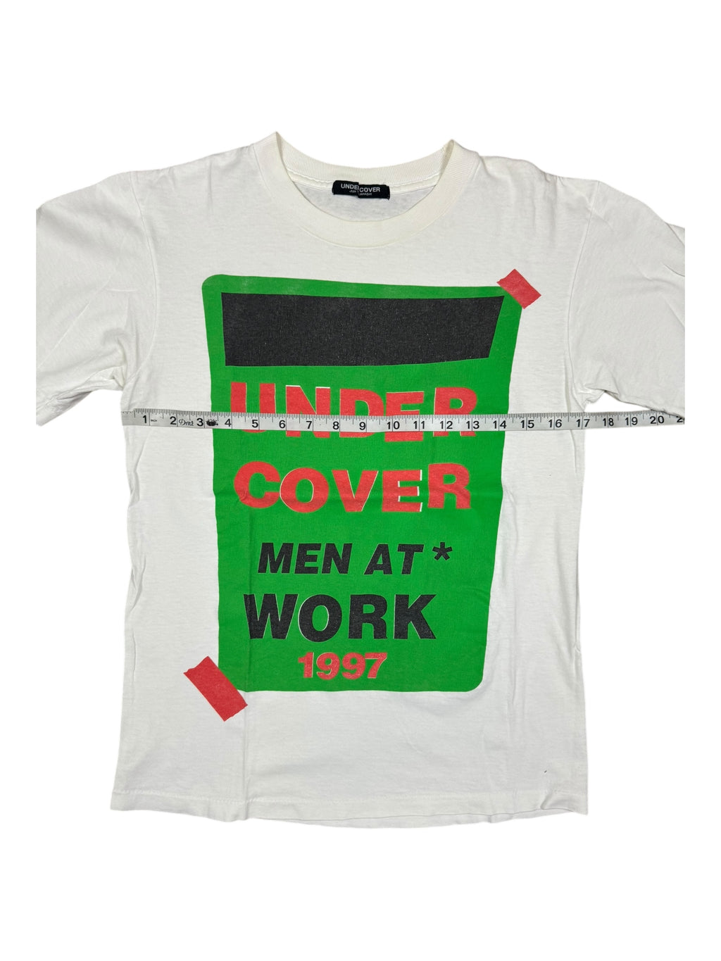 Undercover 90s Men at Work White T-Shirt Size Medium