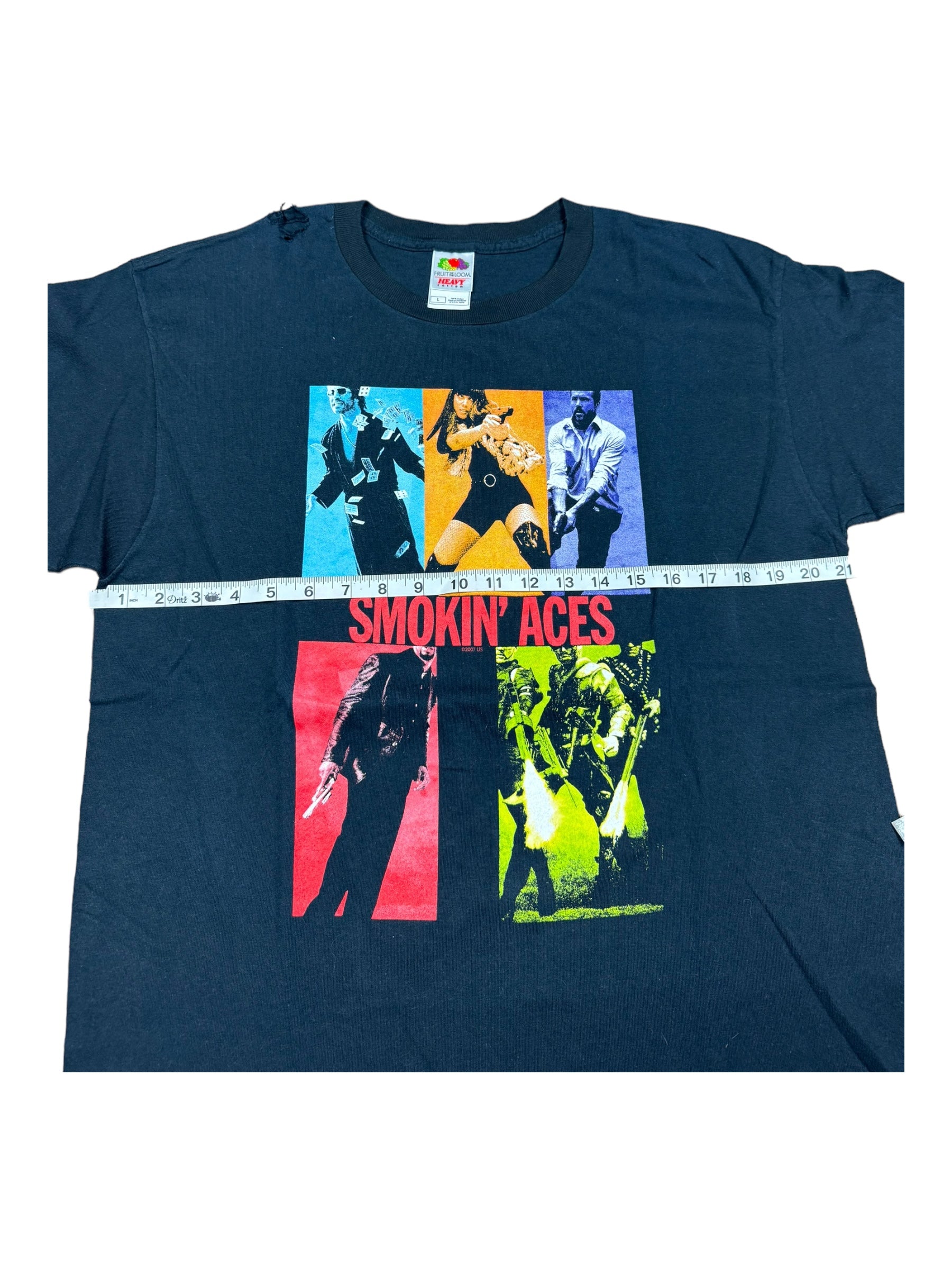 Smokin Aces 2007 Movie Promo Graphic Shirt Size L