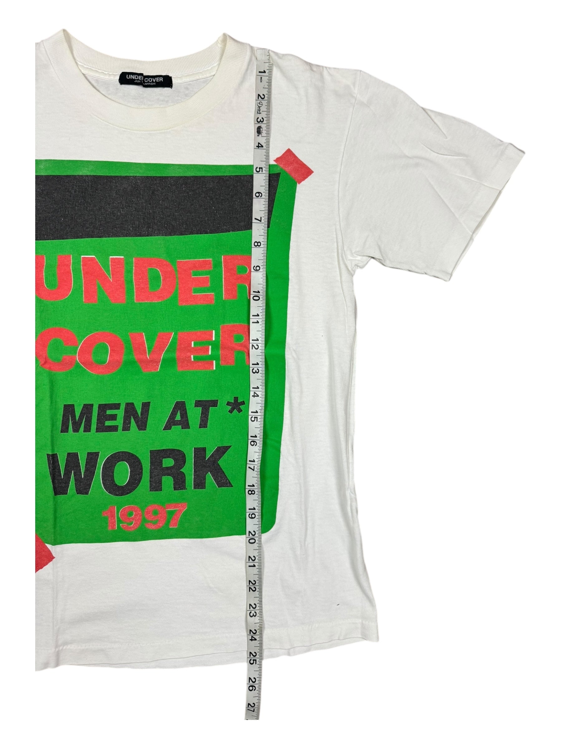 Undercover 90s Men at Work White T-Shirt Size Medium
