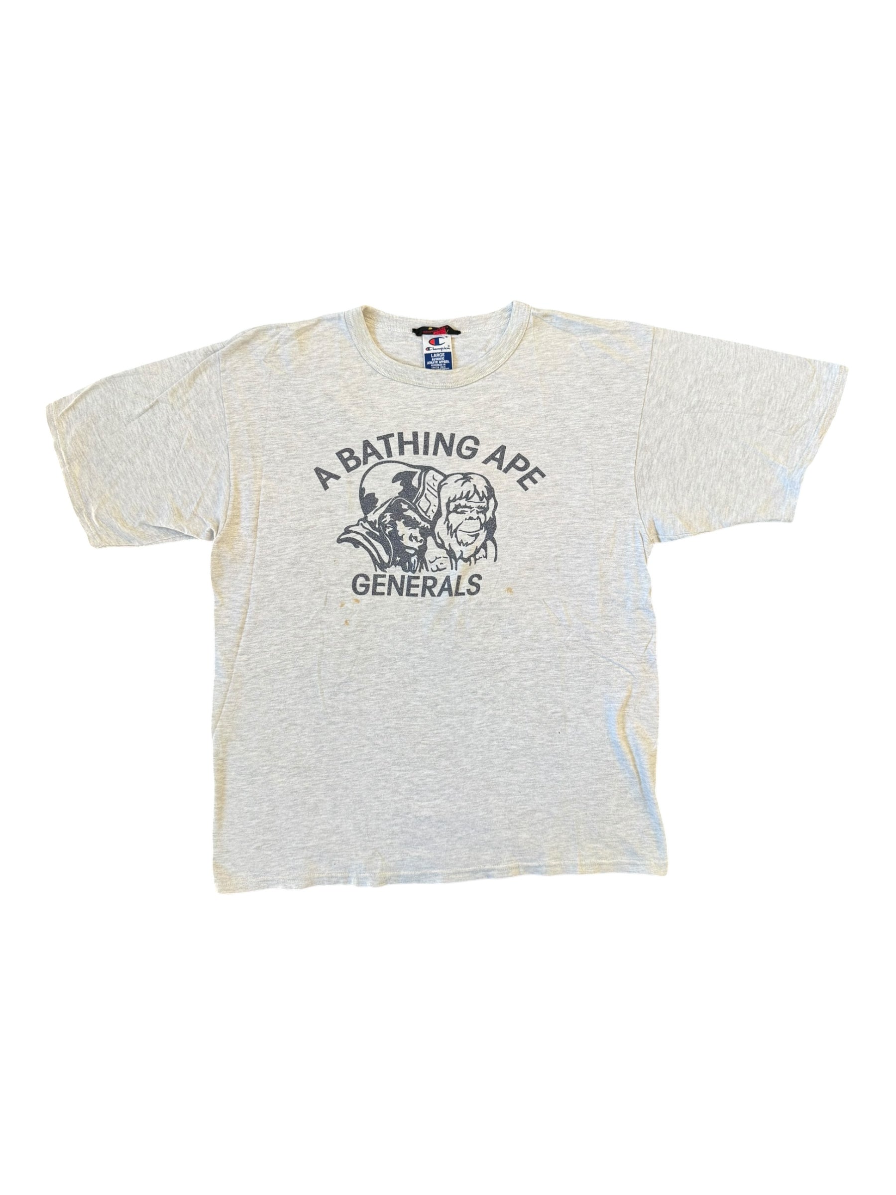 Bape 90s A Bathing Ape Generals Champion Size Large