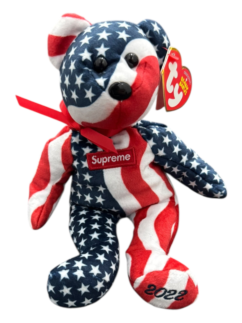 Supreme 2022 TY Flag Beanie Baby