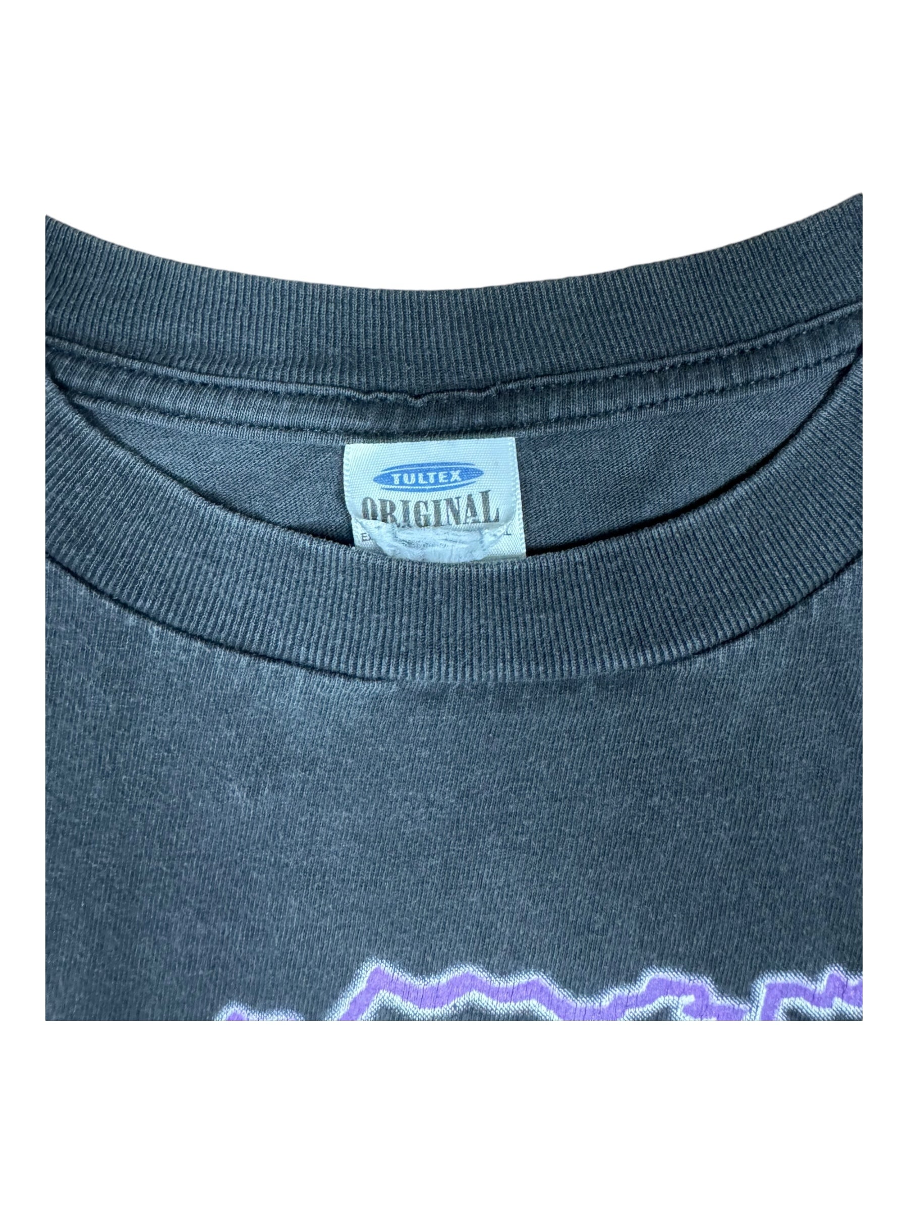 Misfits 1999 T-Shirt Violent World Mens XL Danzig Blue Grape