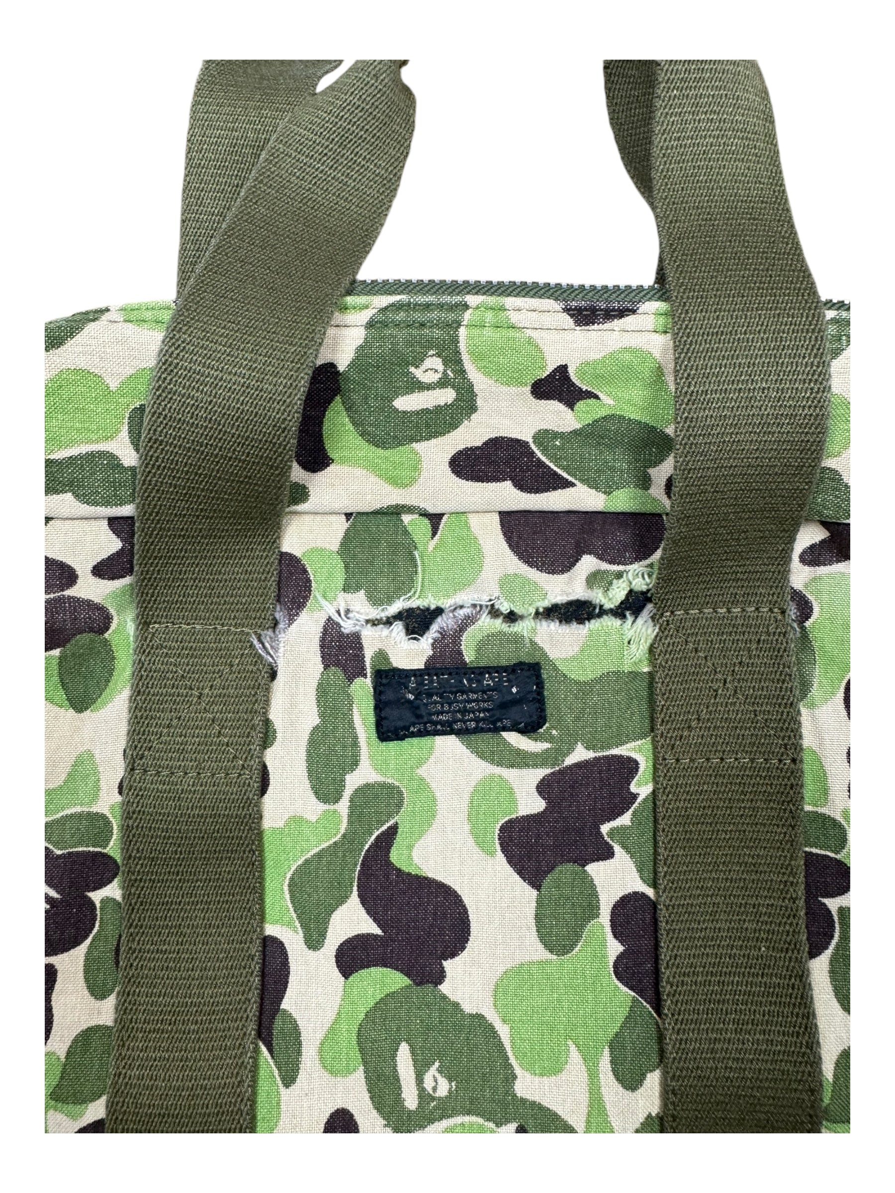Bape 90s Bape x Porter Big Canvas Bag Camo