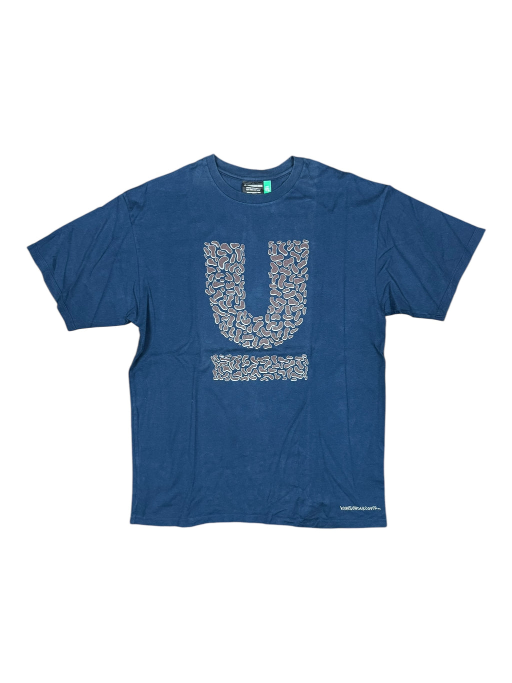 Undercover 00s Navy Kaws x Undercover Logo Size Large
