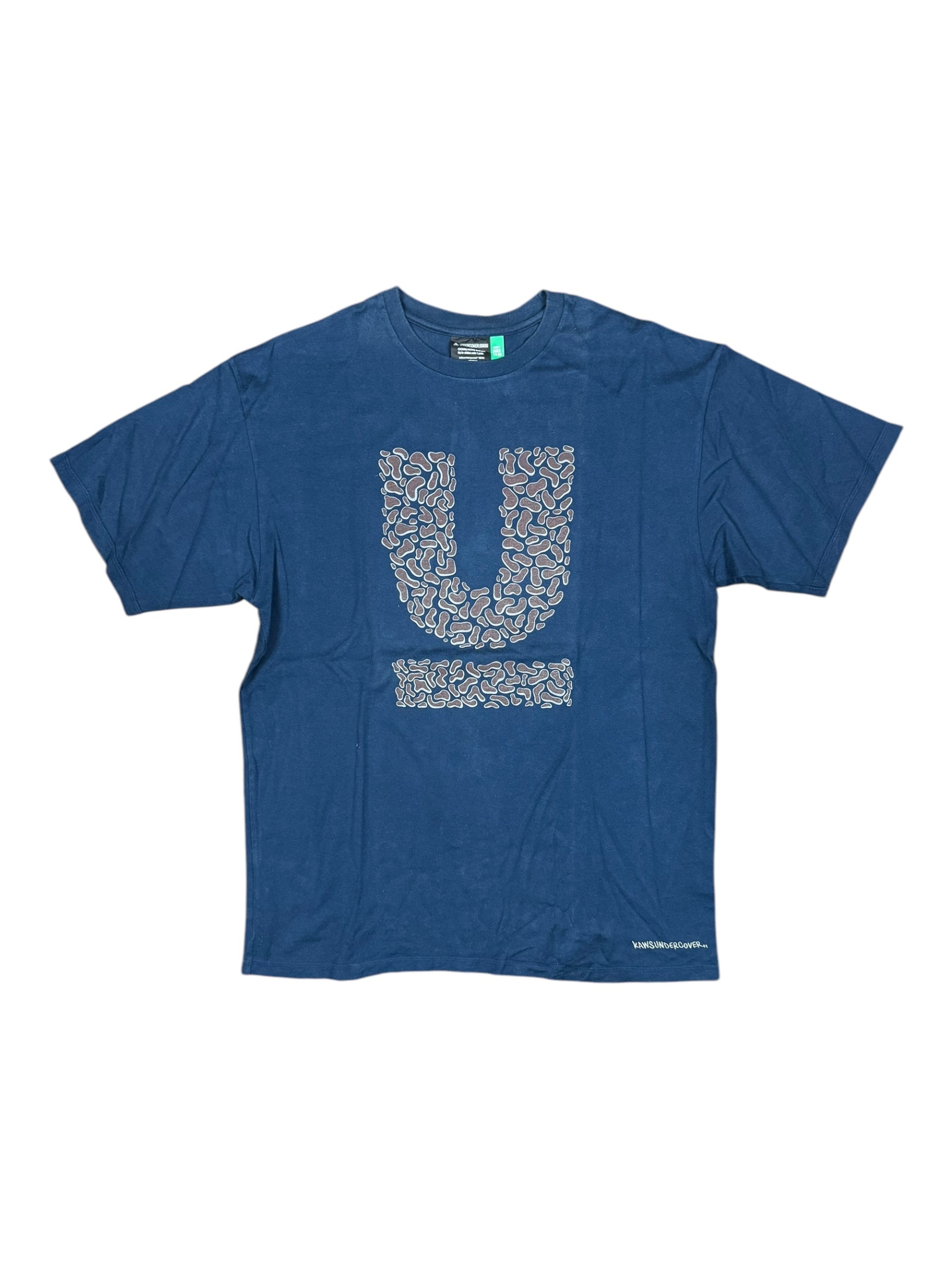 Undercover 00s Navy Kaws x Undercover Logo Size Large