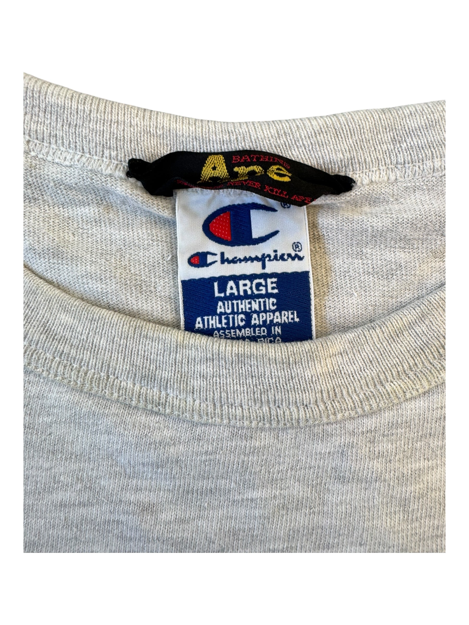 Bape 90s A Bathing Ape Generals Champion Size Large