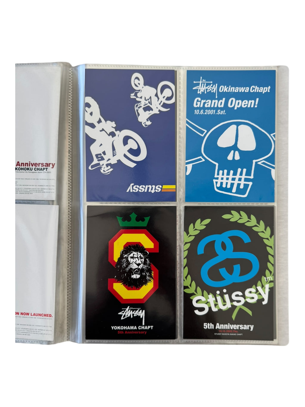 Stussy 90s-00s Postcard Collection & Binder (80+ Postcards)