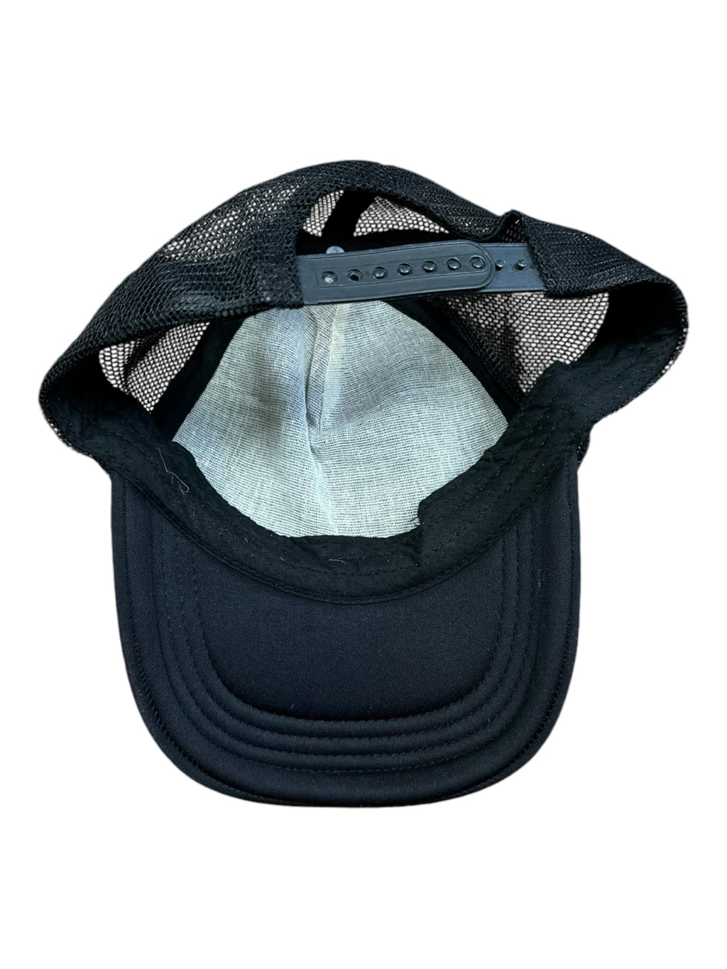 Haze 90s Chanel Logo Rip Grey Black Snapback