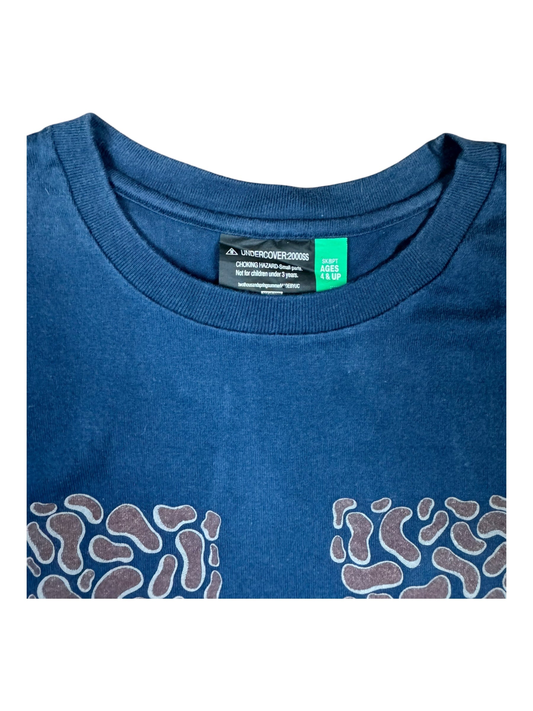 Undercover 00s Navy Kaws x Undercover Logo Size Large