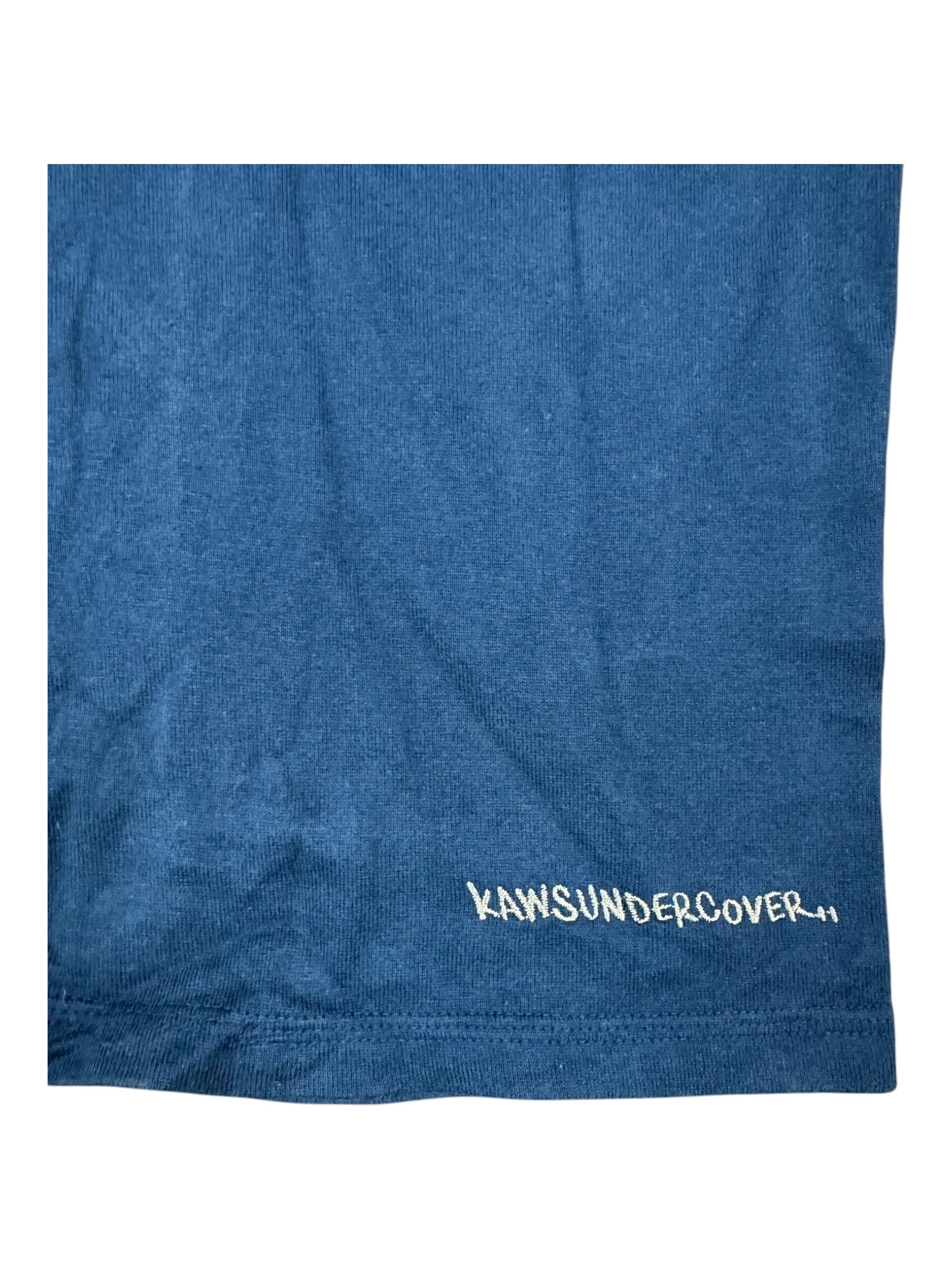Undercover 00s Navy Kaws x Undercover Logo Size Large