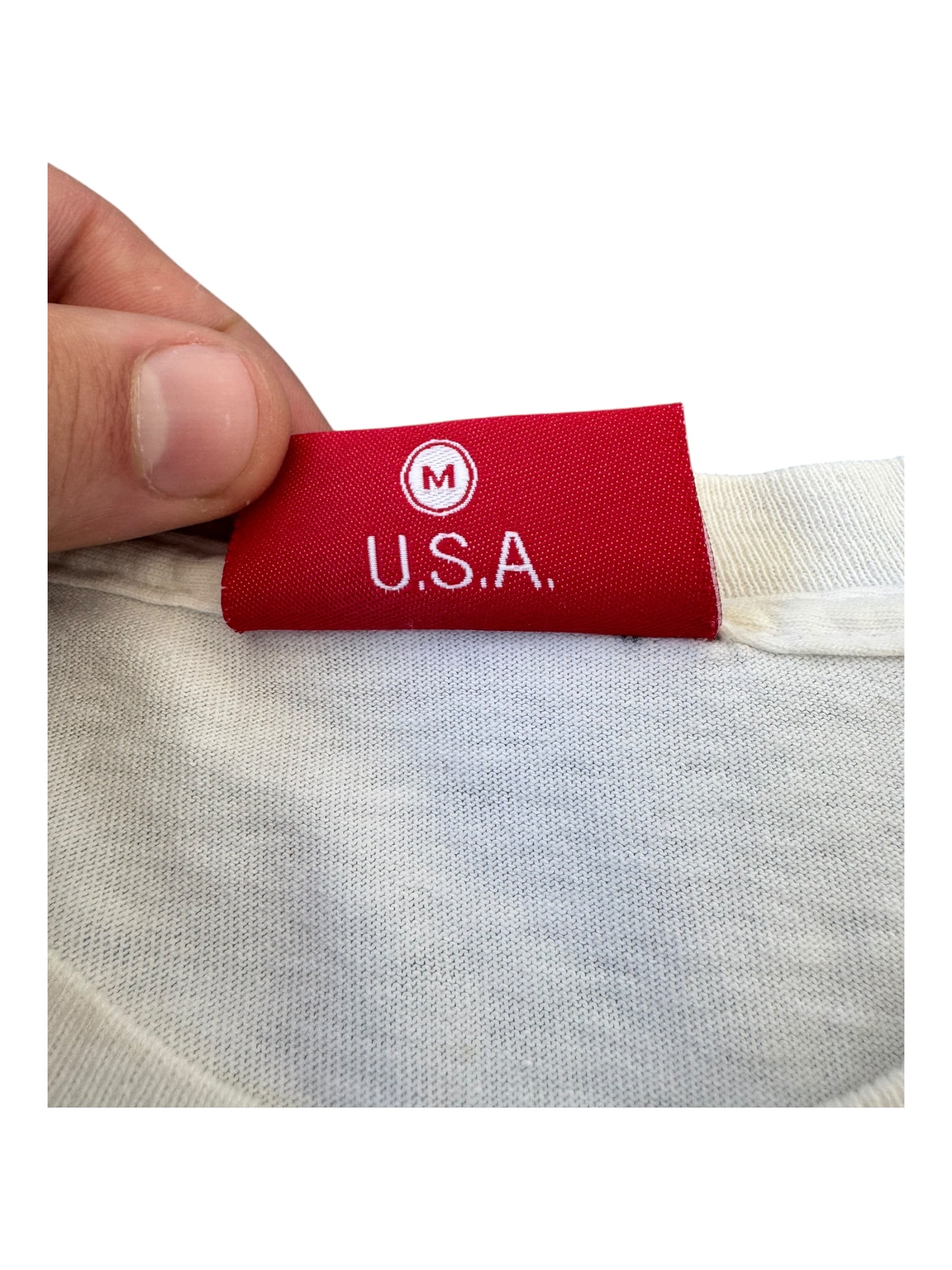 Supreme 90s Shop Logo New York White T-Shirt Size Medium