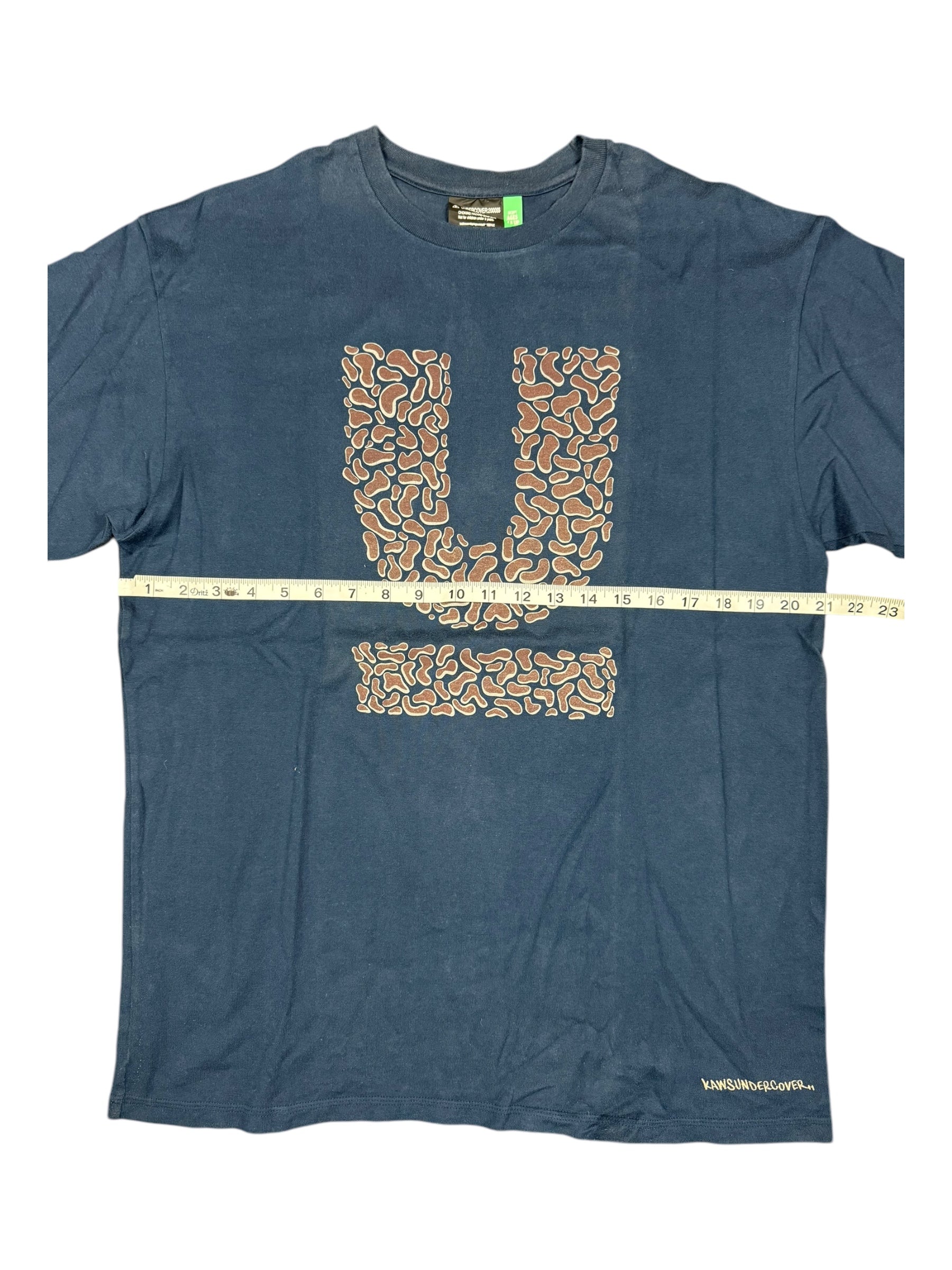 Undercover 00s Navy Kaws x Undercover Logo Size Large