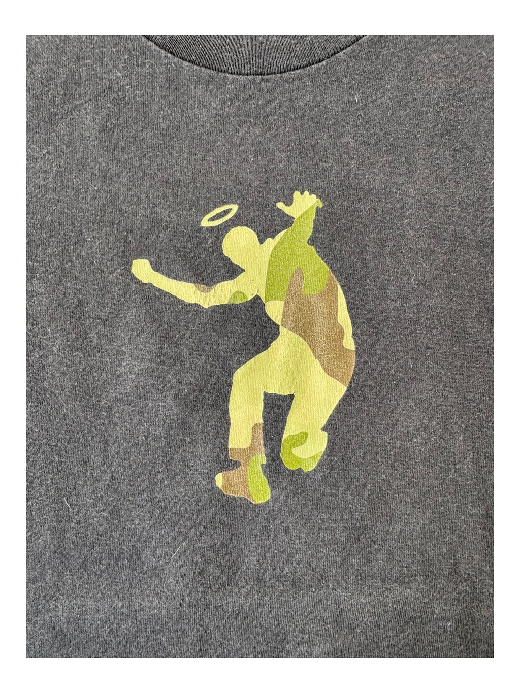 Union 90s Camo Frontman Logo #12 Black Size Large