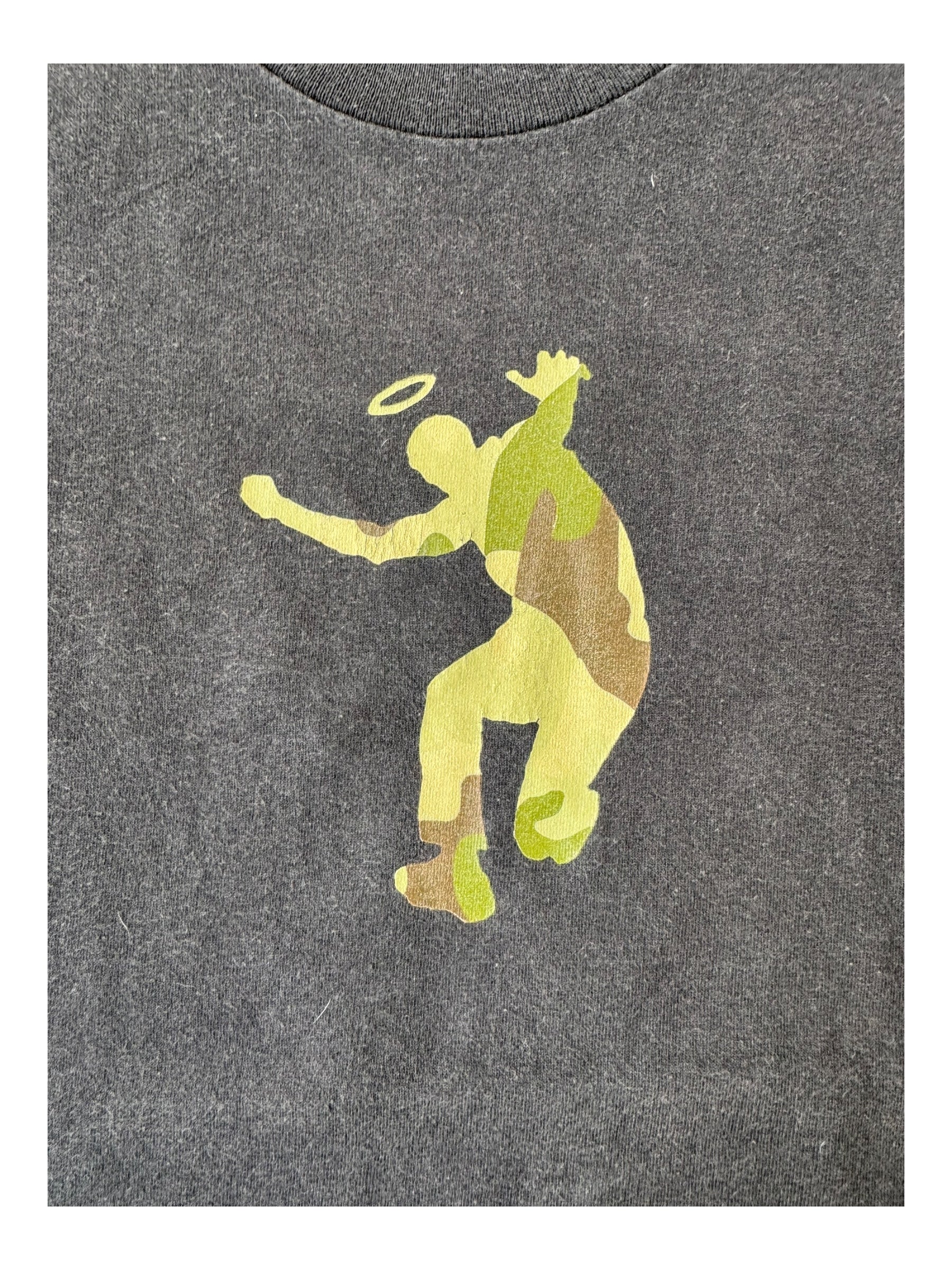 Union 90s Camo Frontman Logo #12 Black Size Large