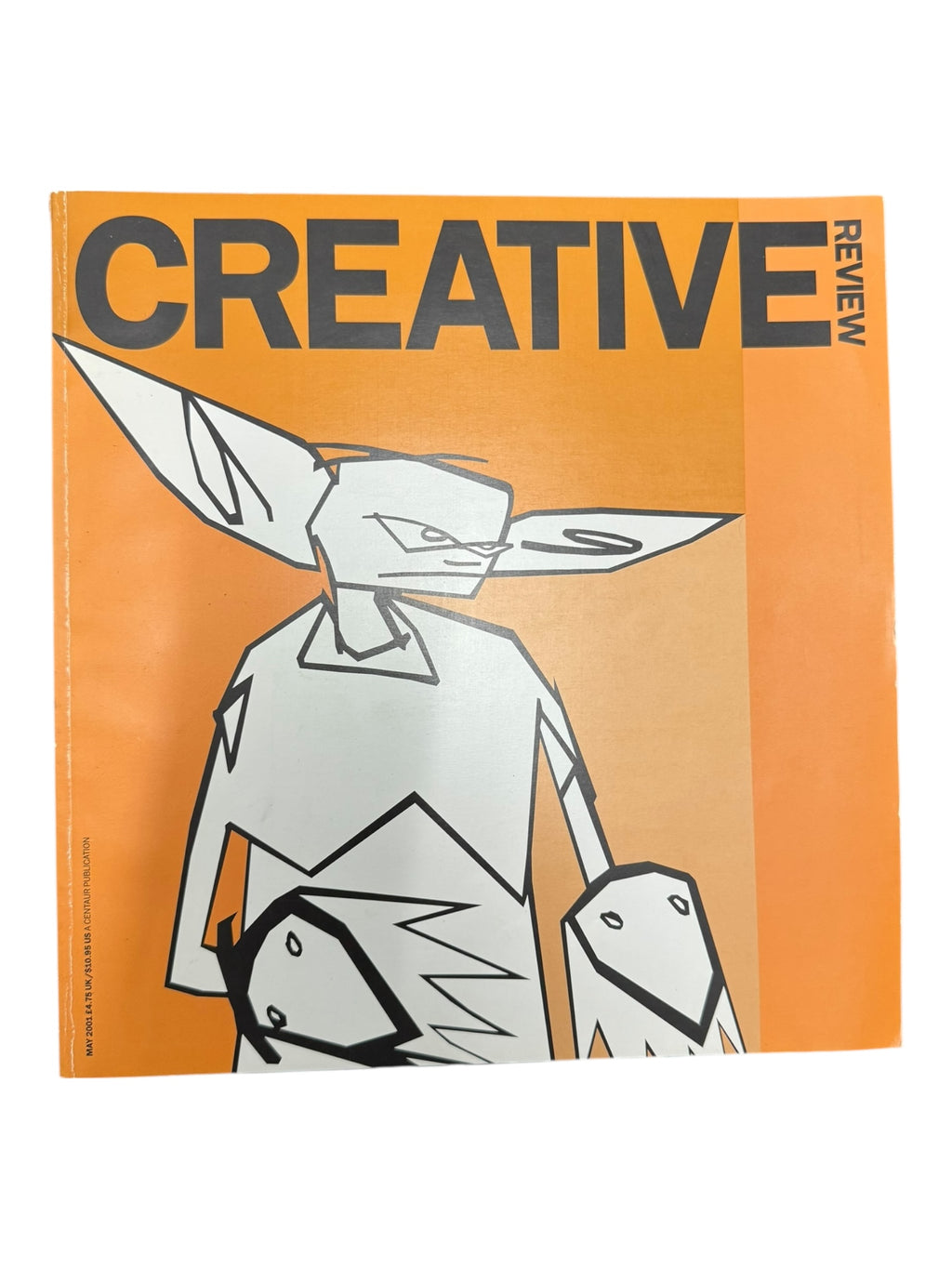 Creative Review Magazine 2001 May Futura Centrefold