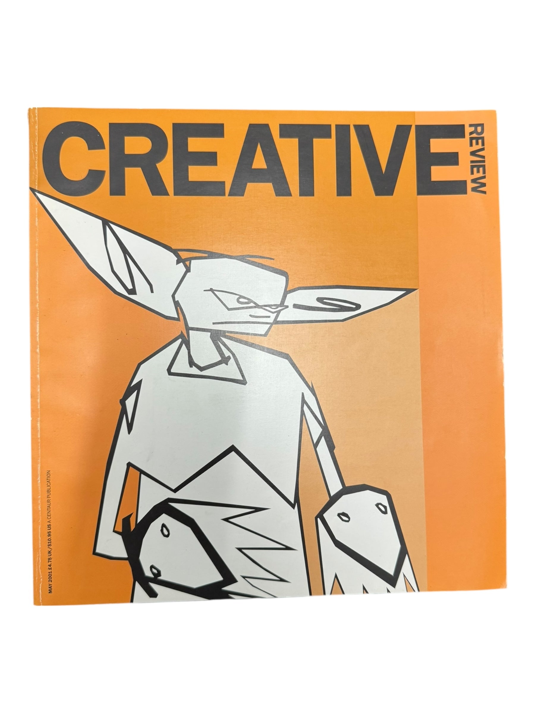 Creative Review Magazine 2001 May Futura Centrefold