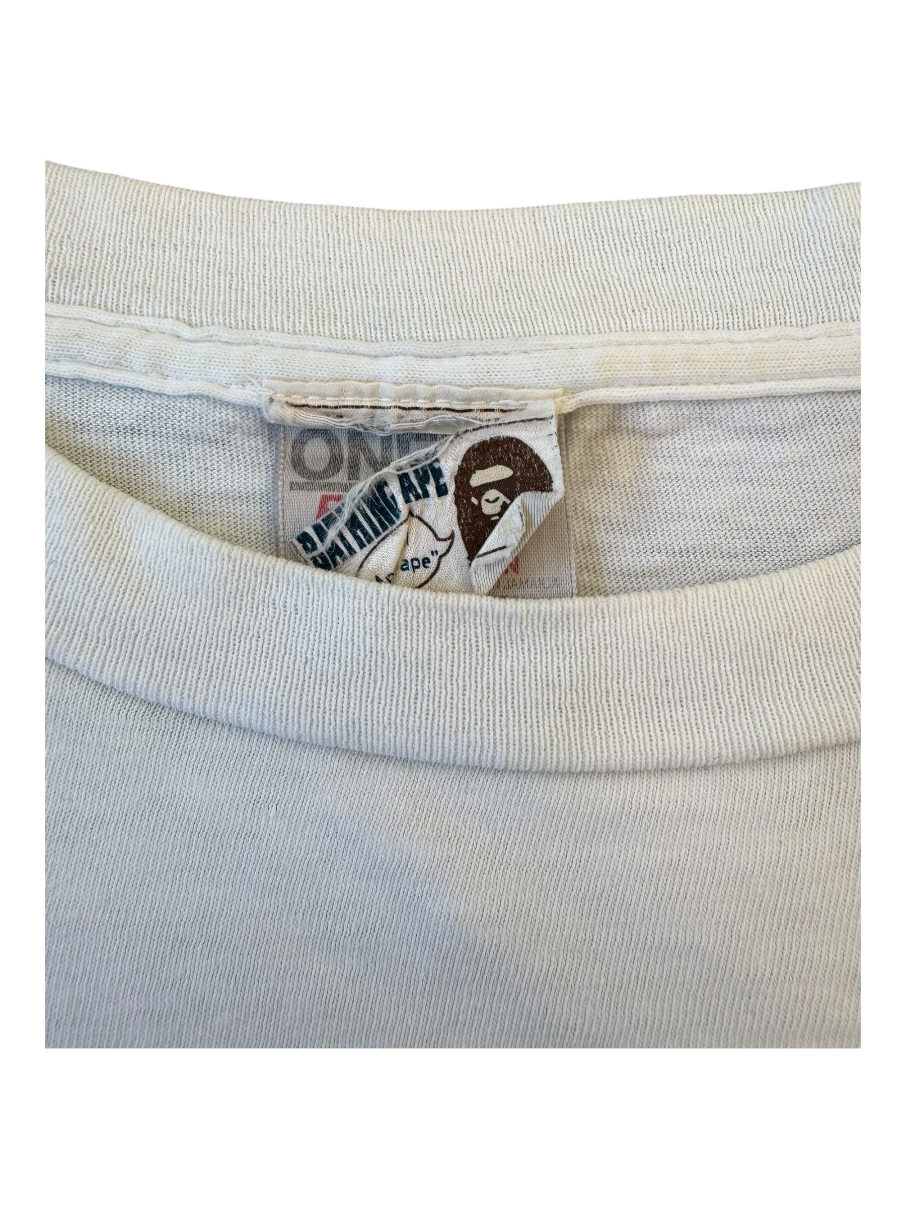 Bape 90s Rainbow Circle Oneita Size Large