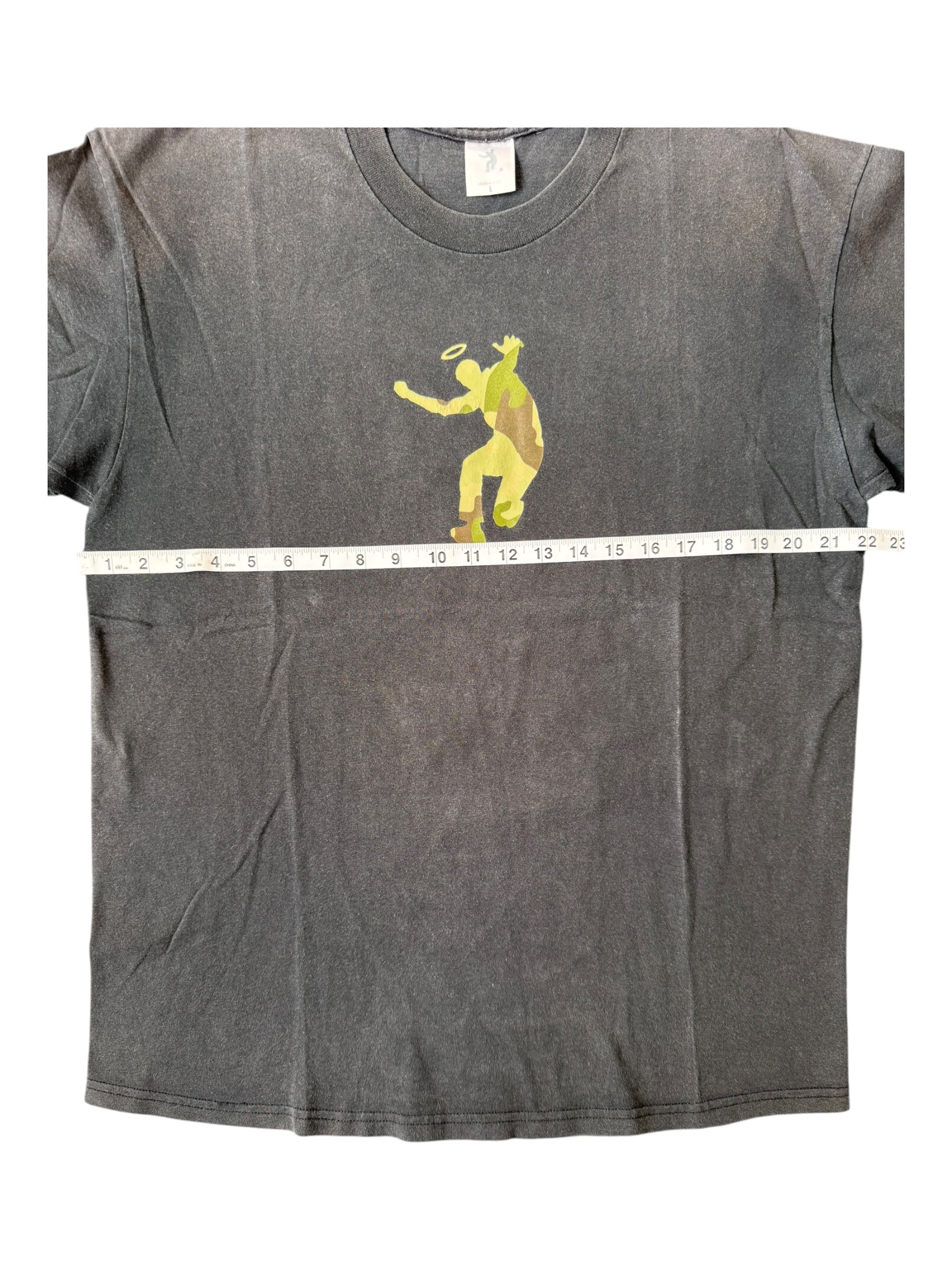 Union 90s Camo Frontman Logo #12 Black Size Large