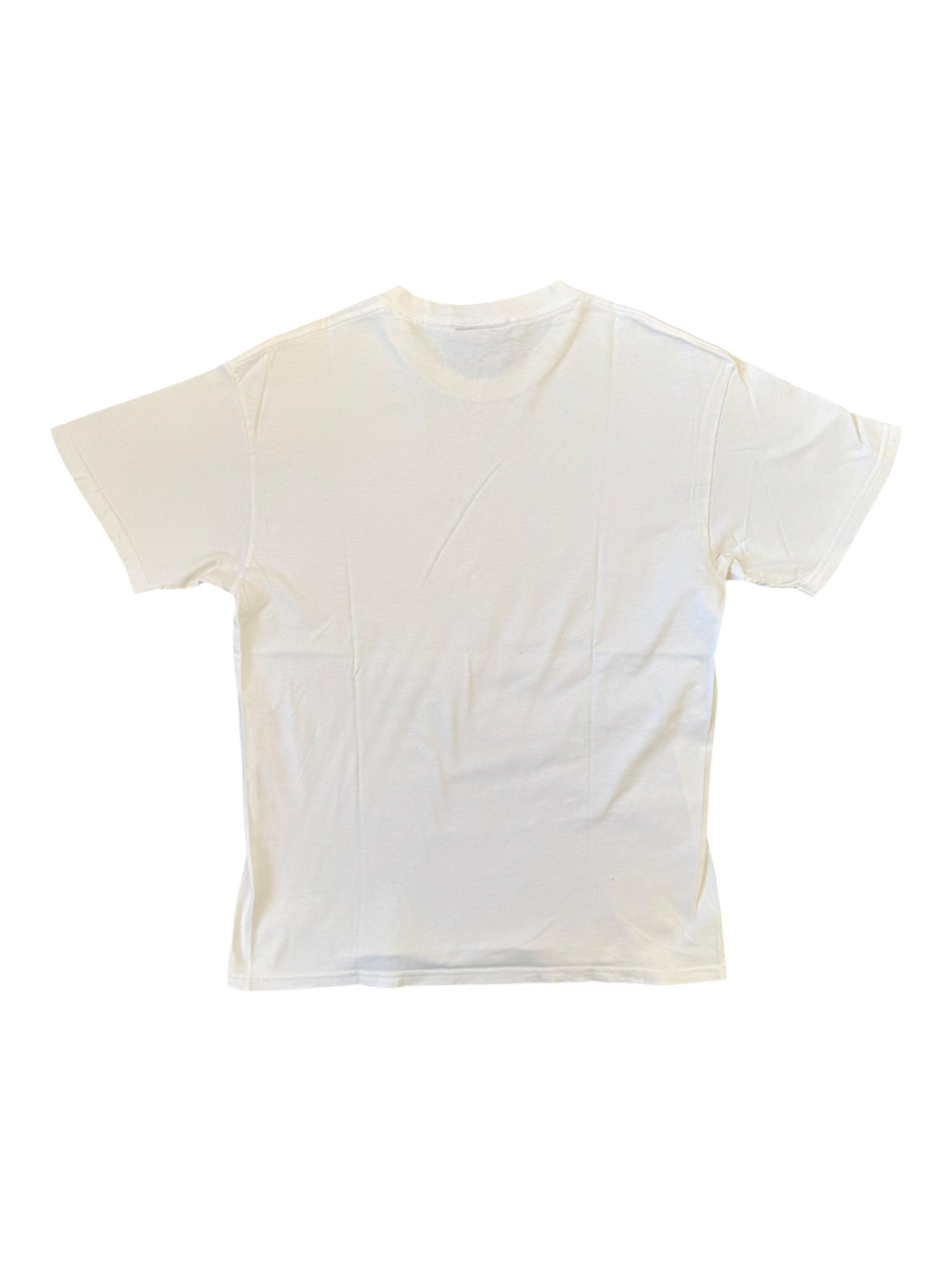Supreme 90s Shop Logo New York White T-Shirt Size Medium