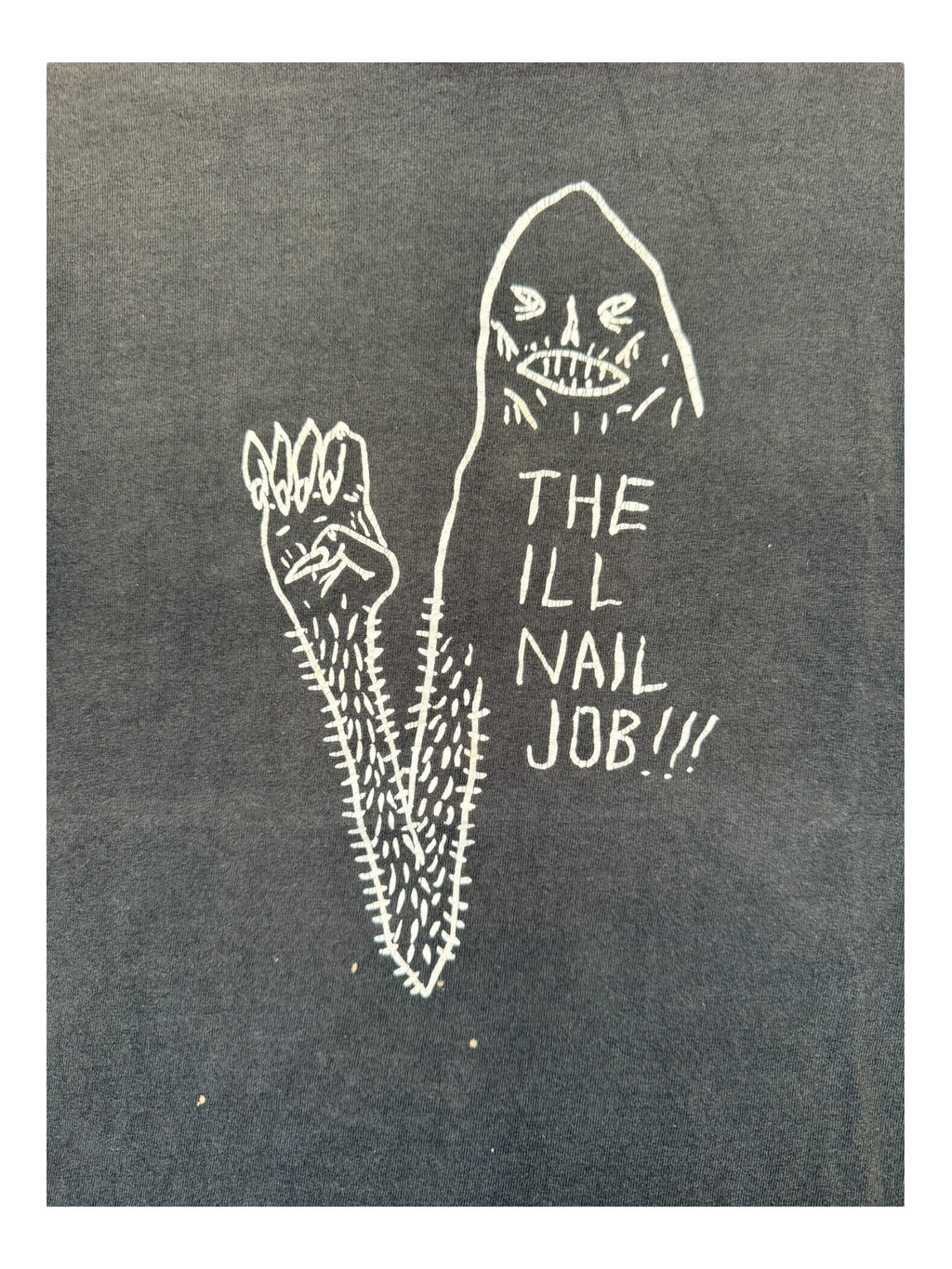 Supreme SS03 Neckface The Ill Nail Job Black T-Shirt Size Medium