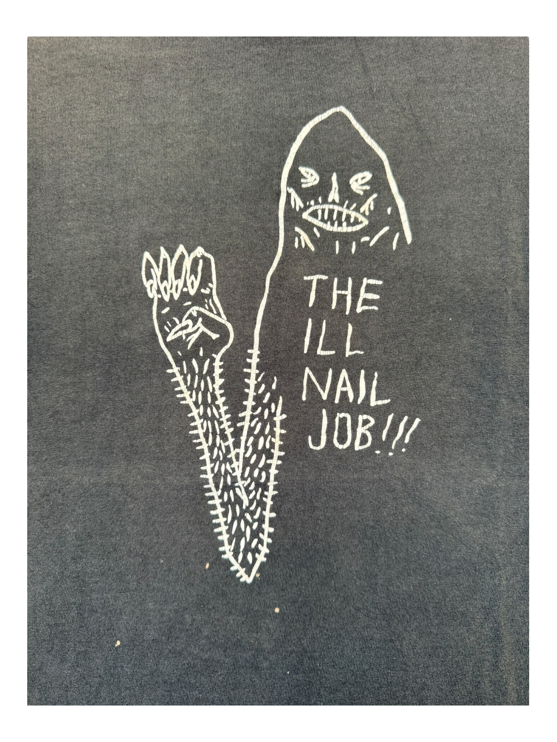 Supreme SS03 Neckface The Ill Nail Job Black T-Shirt Size Medium