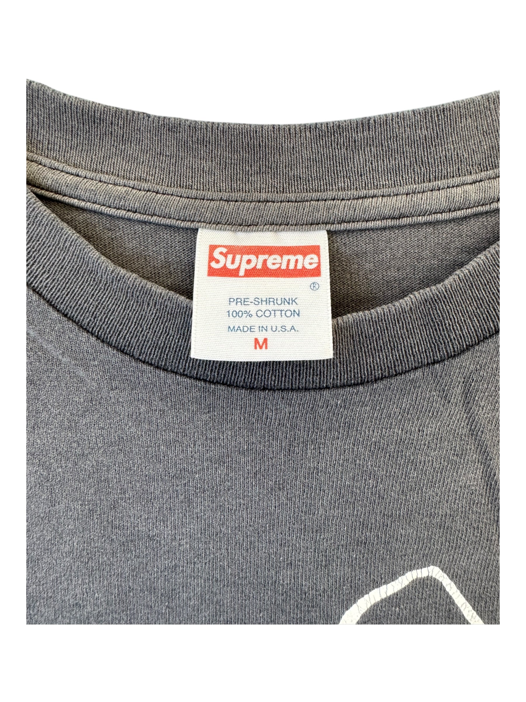 Supreme SS03 Neckface The Ill Nail Job Black T-Shirt Size Medium