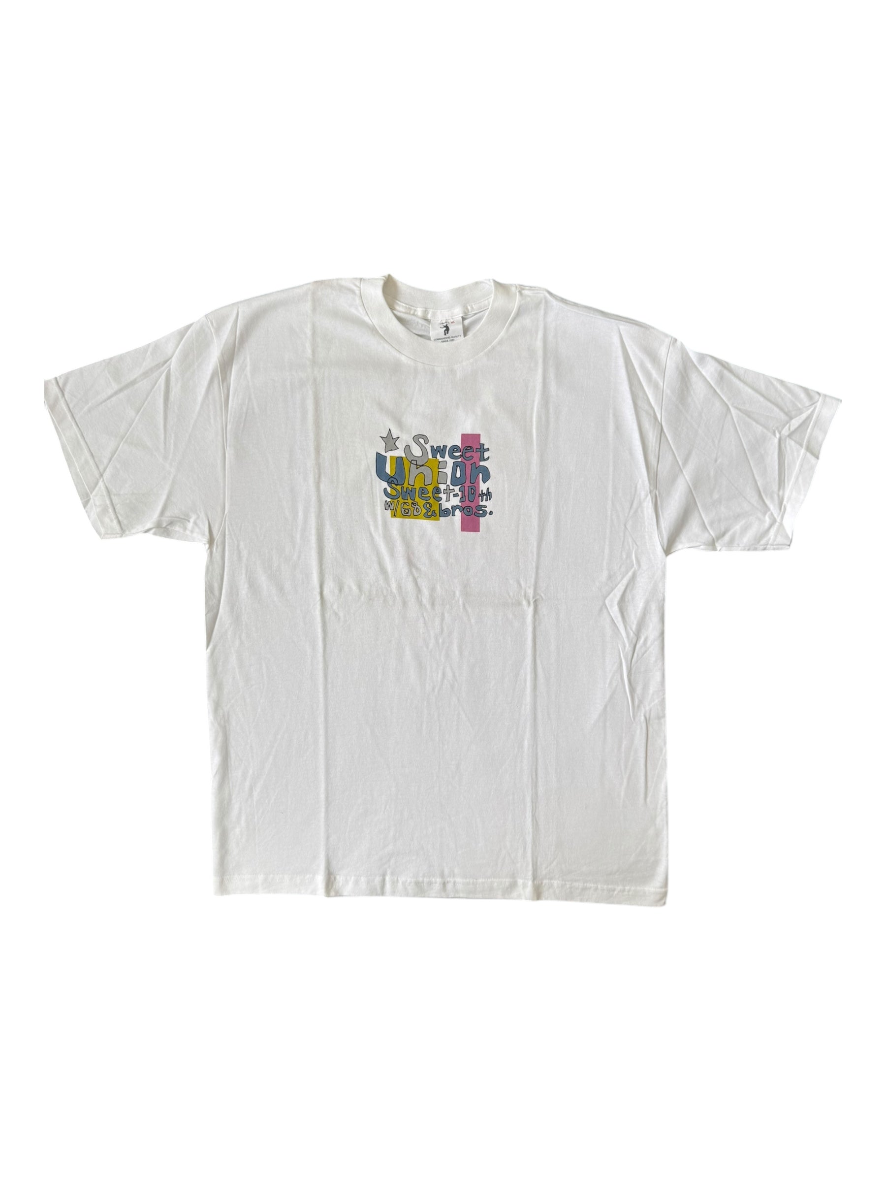 Union 90s Sweet Union 10 Year Anniversary White T-Shirts Size XL