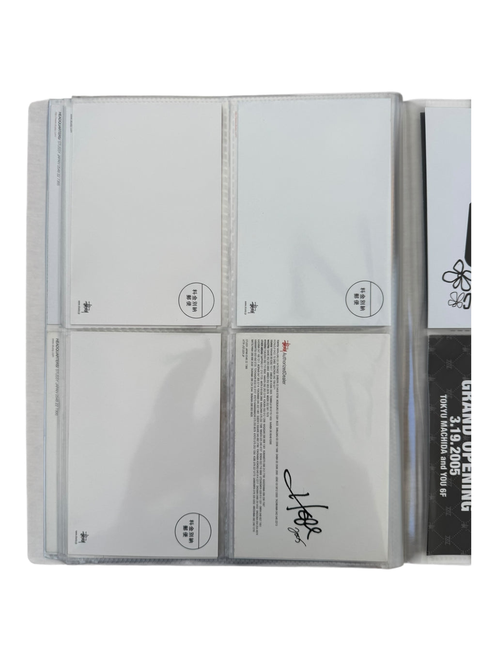Stussy 90s-00s Postcard Collection & Binder (80+ Postcards)