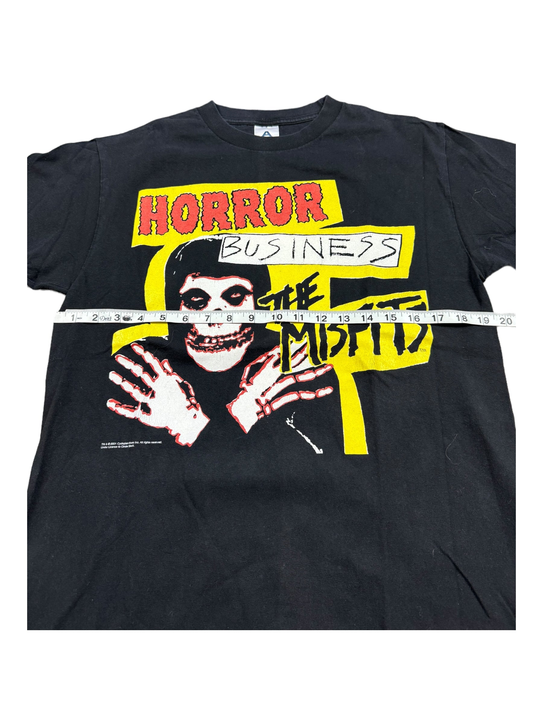 Misfits 2001 Horror Business Black Size Medium