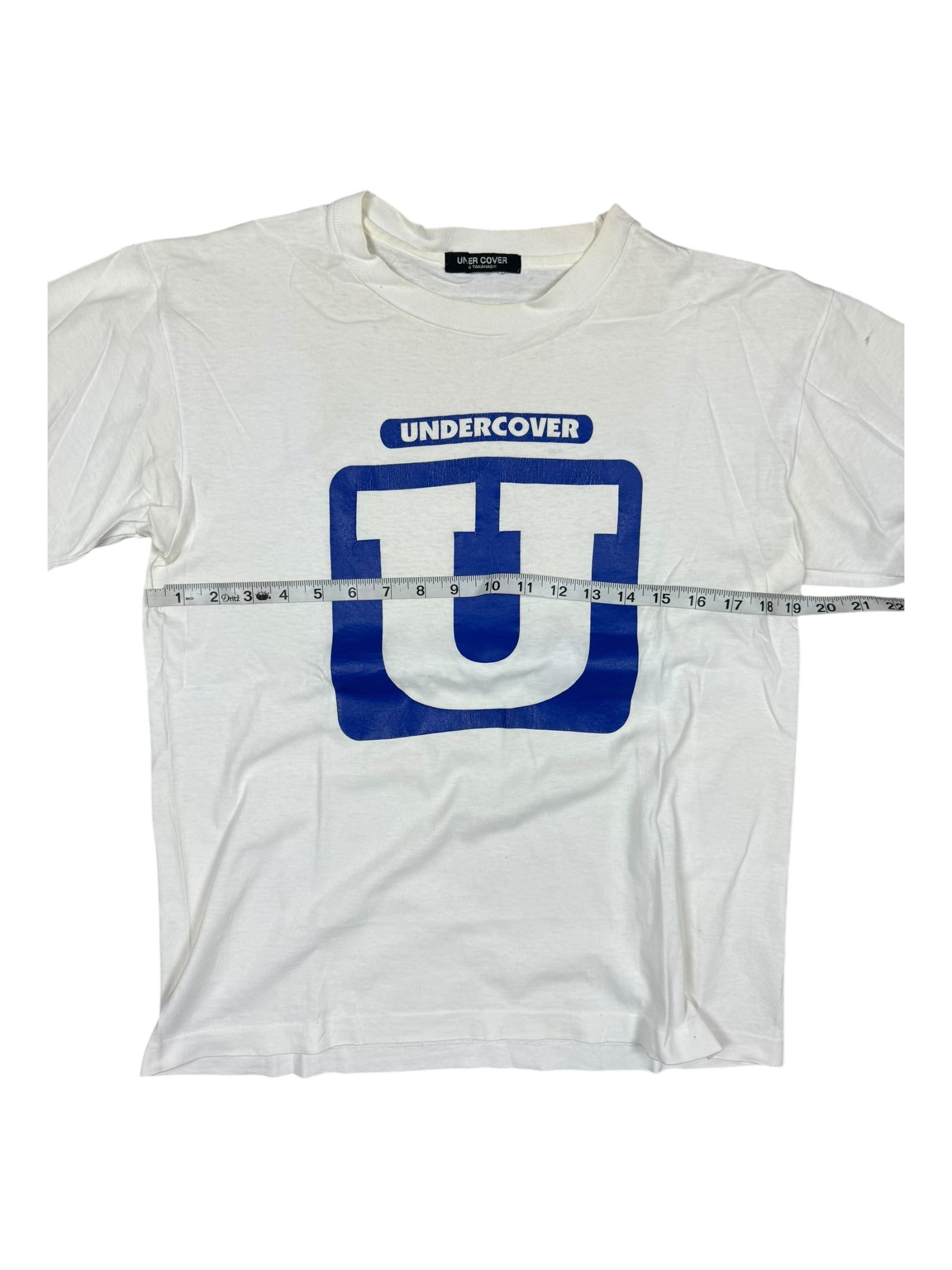 Undercover 90s White U T-Shirt Size Large